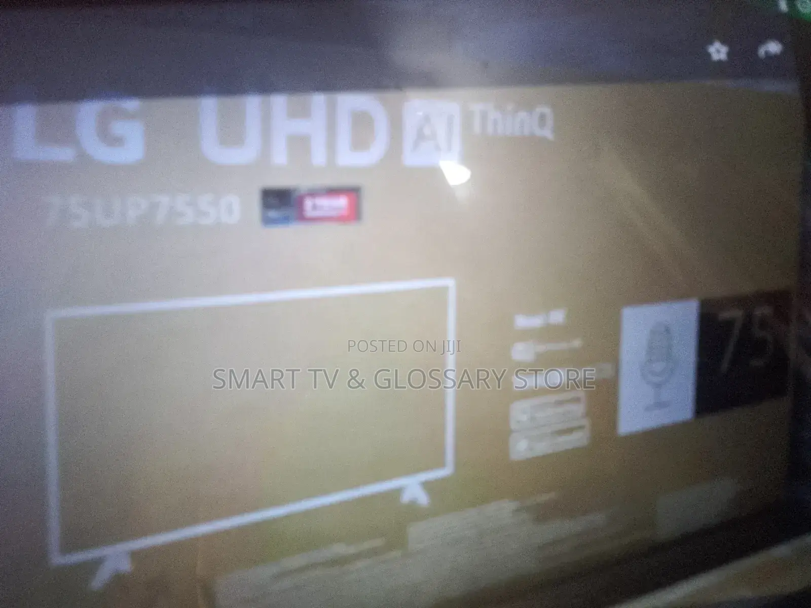 Lg 75 Inches New 75 Smart Tv