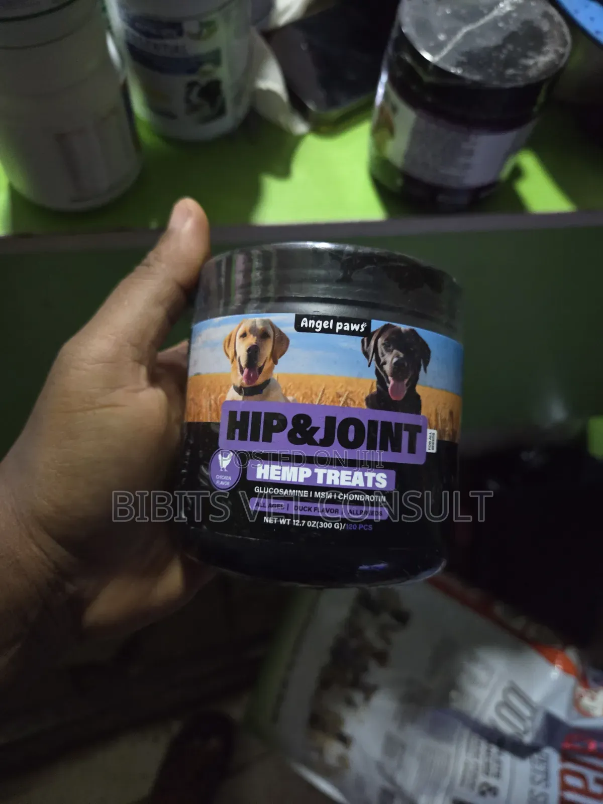 Hip Joint Hemp Treats Glucosamine Chondroitin