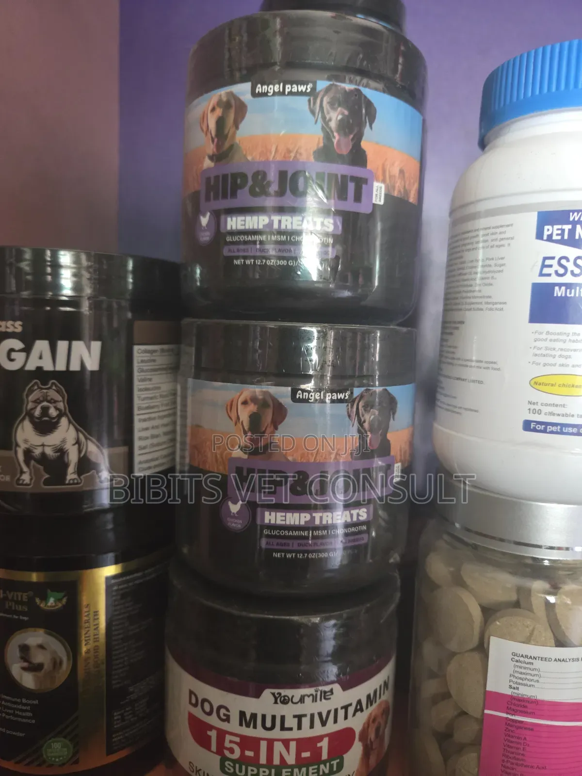 Hip Joint Hemp Treats Glucosamine Chondroitin