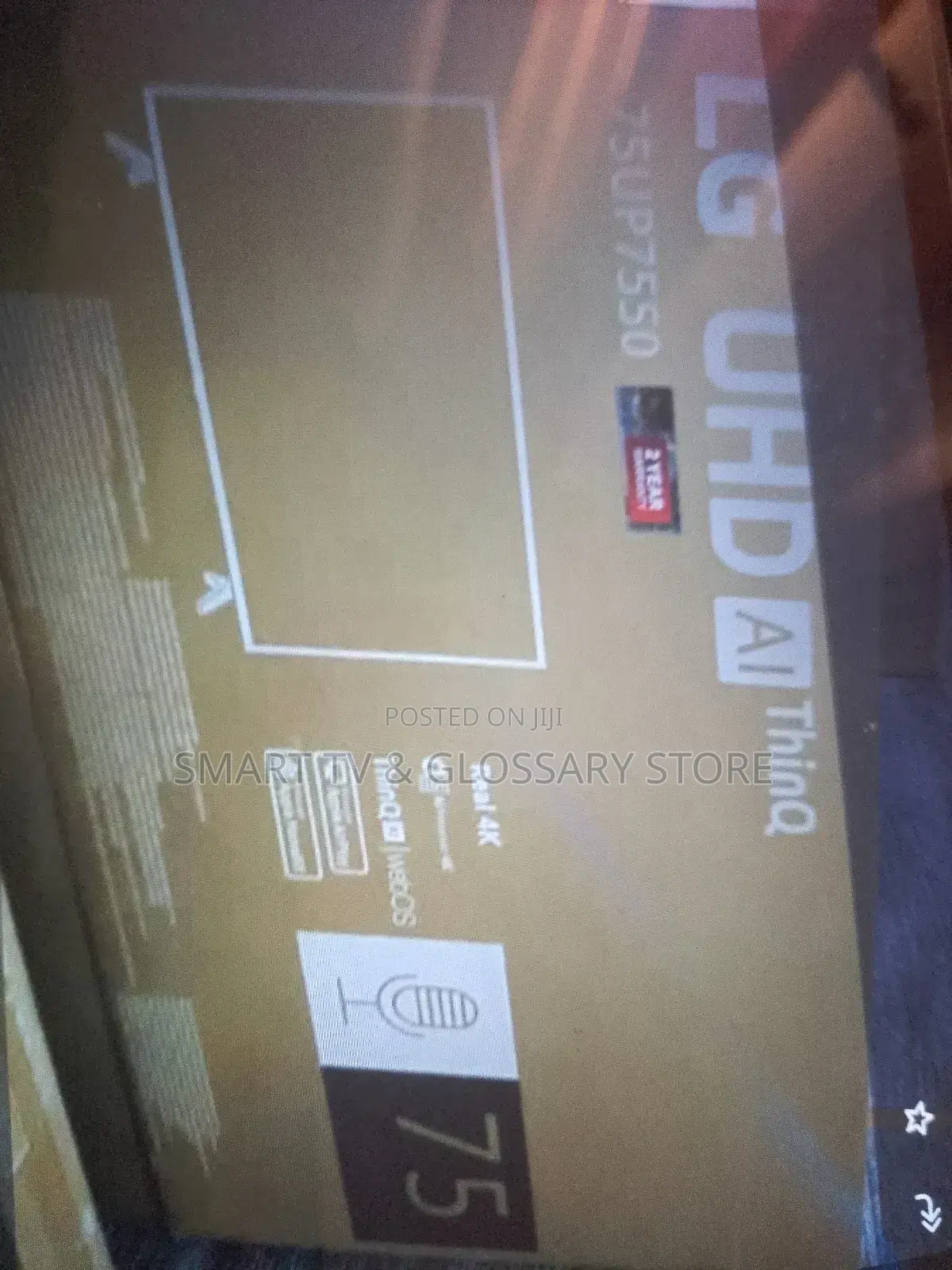 Lg 75 Inches Real
