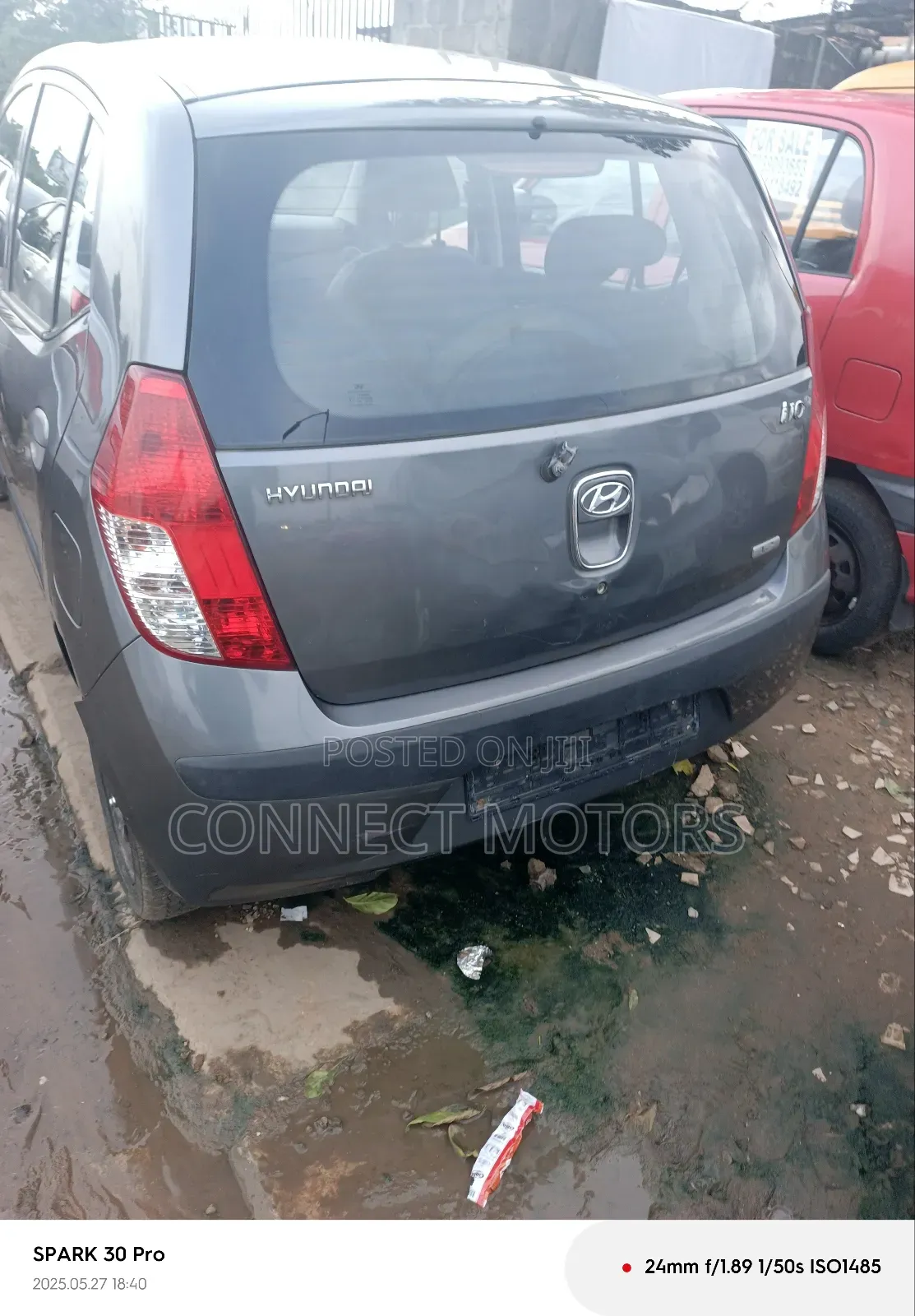 Hyundai I10 2007 Gray