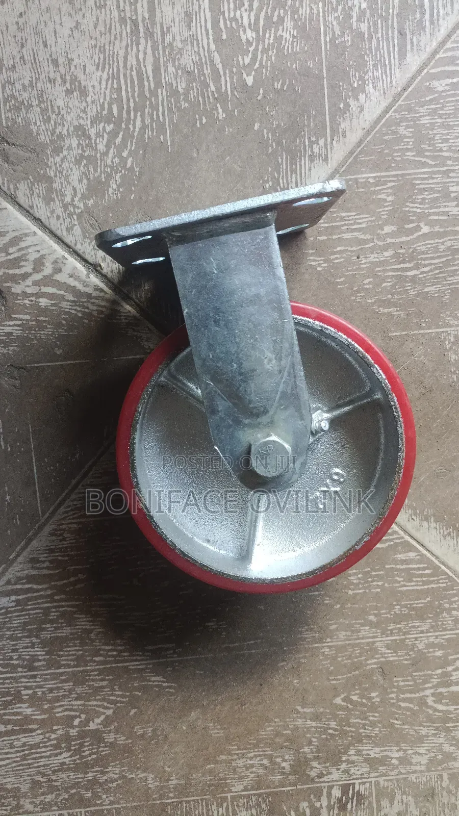 Heavy Duty Red Pu Caster Wheel 6 × 2" ( All Sizes Available