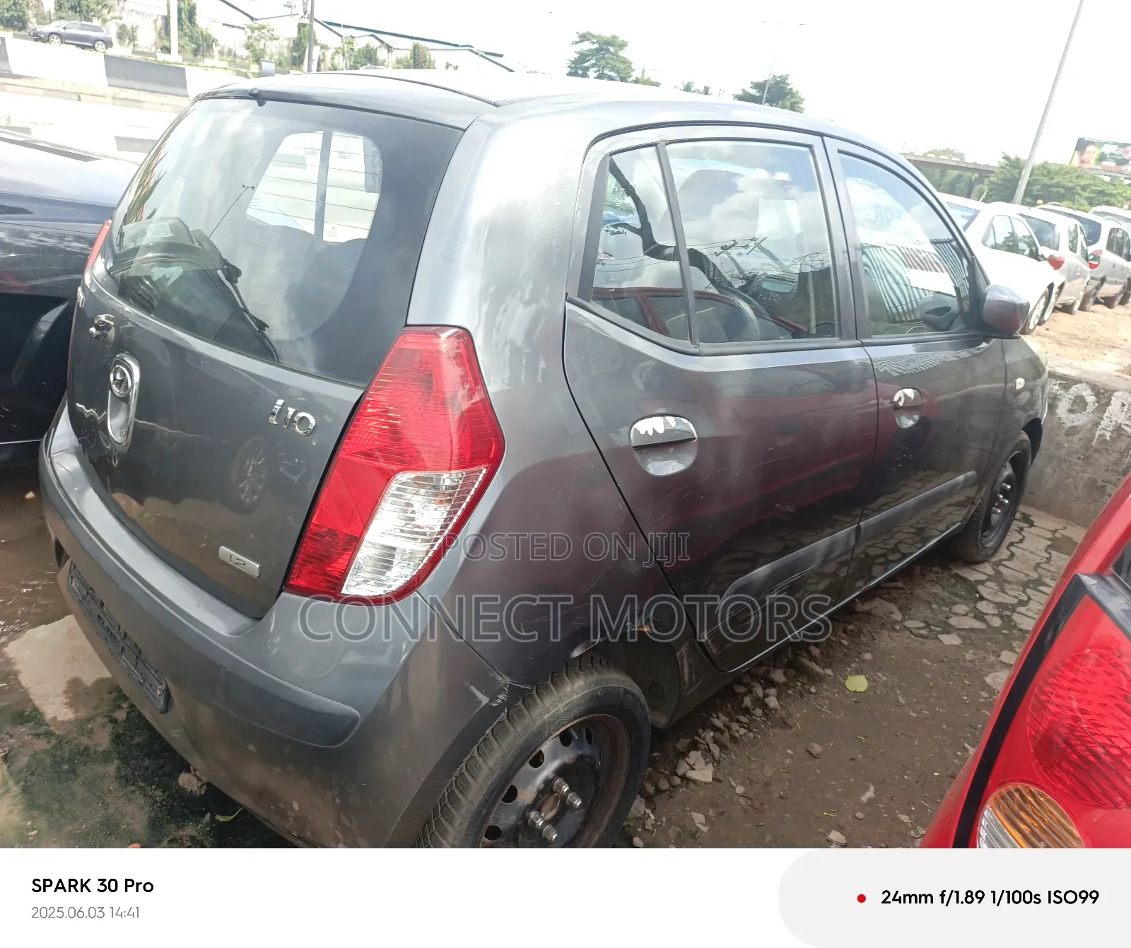 Hyundai I10 2007 Gray