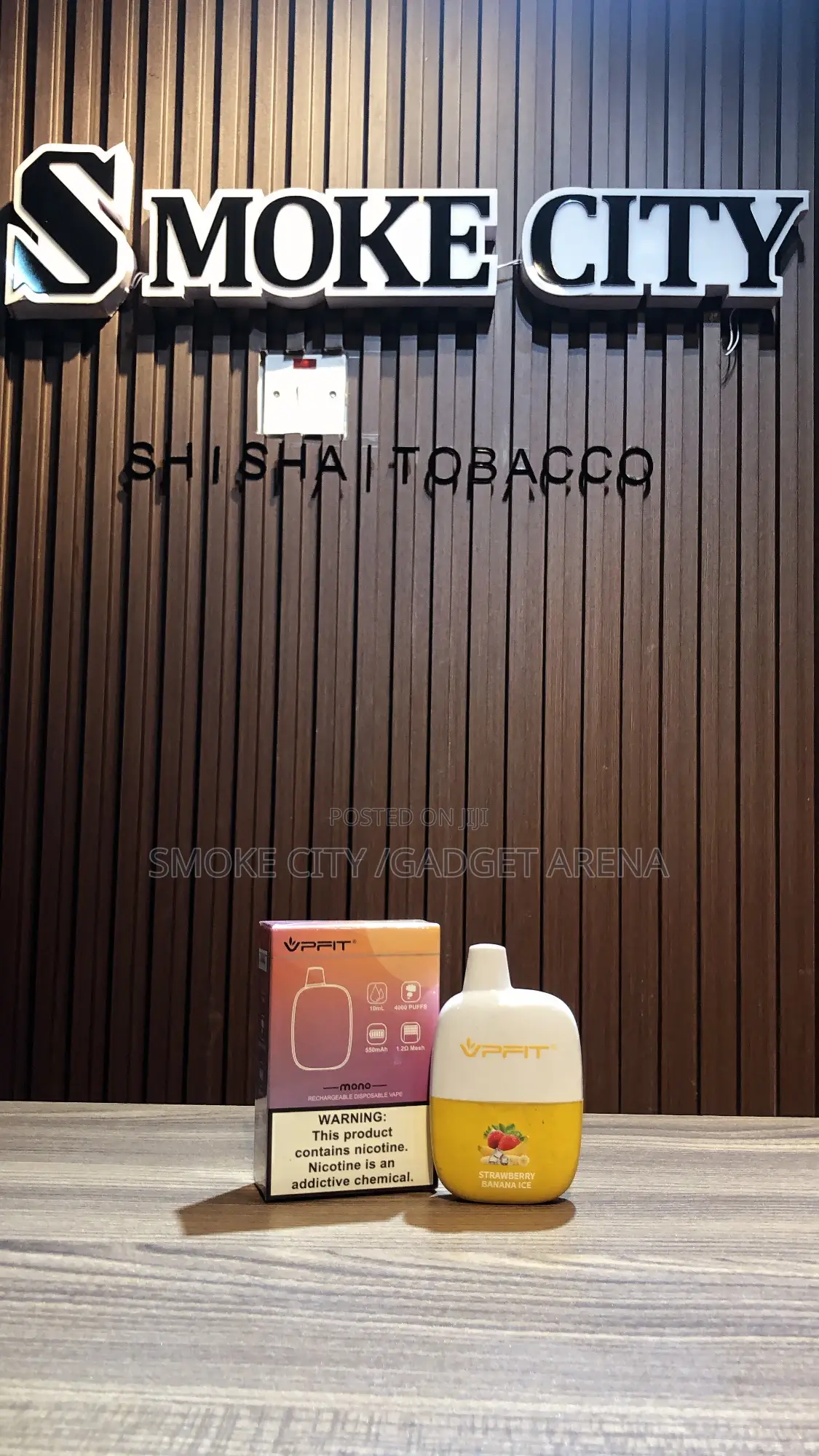 Vpfit Mono 4,000 Puffs Rechargeable/Disposable Vape/E-Cigar