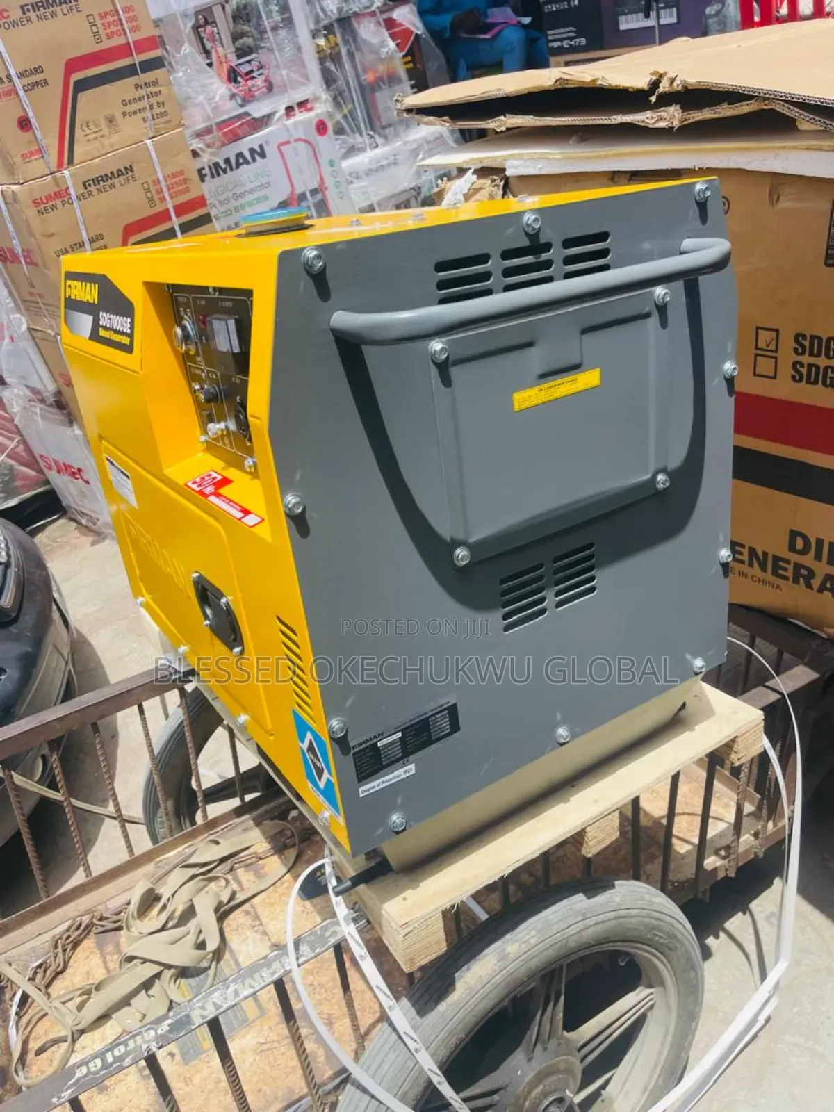 6kva Sumec Firman Soundproof Generator With Warranty