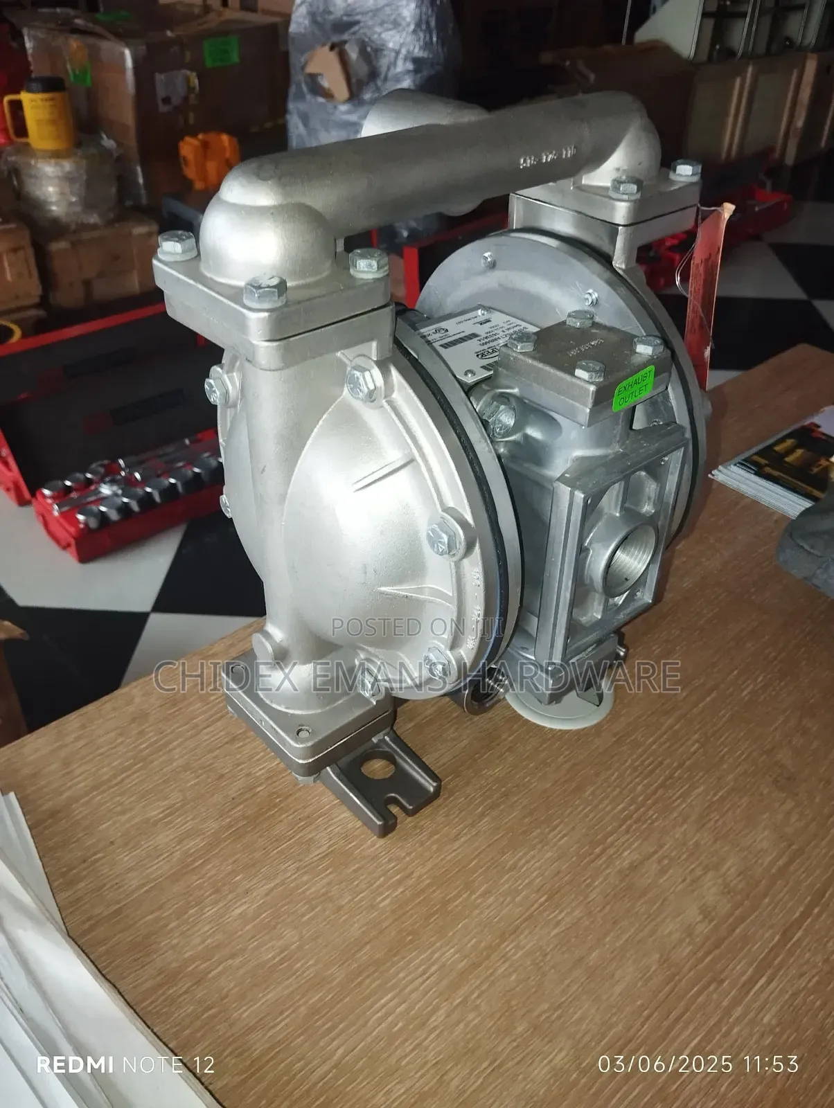 1" Stainless Sand Piper Pump