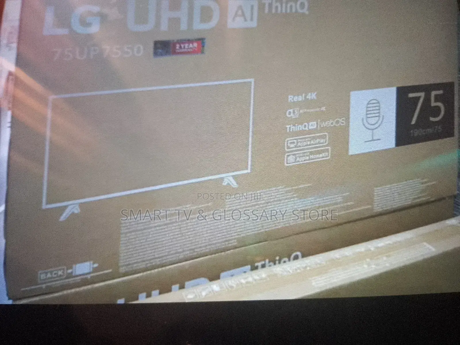 Lg 75 Inches Android 9:0 Gb Ram+8gb Rom