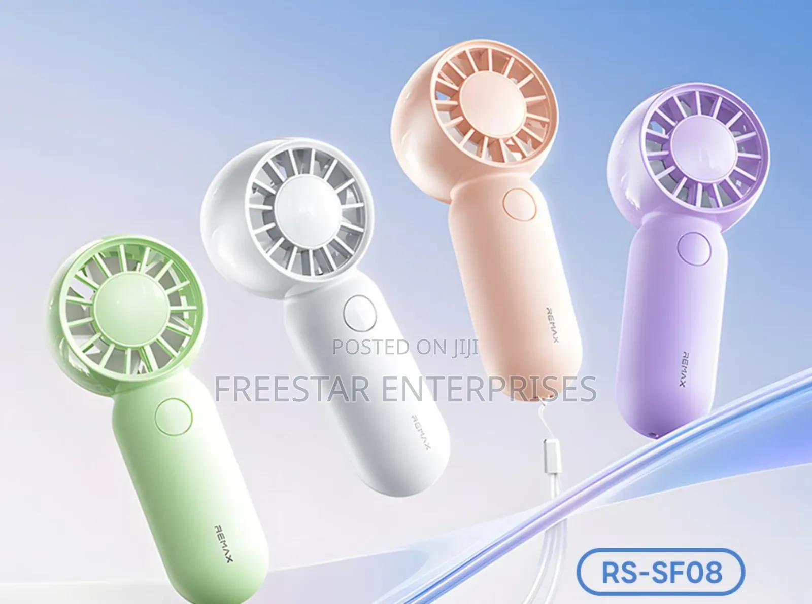 Remax Rechargeable Hand Fan. Remax Mini Hand Fan.