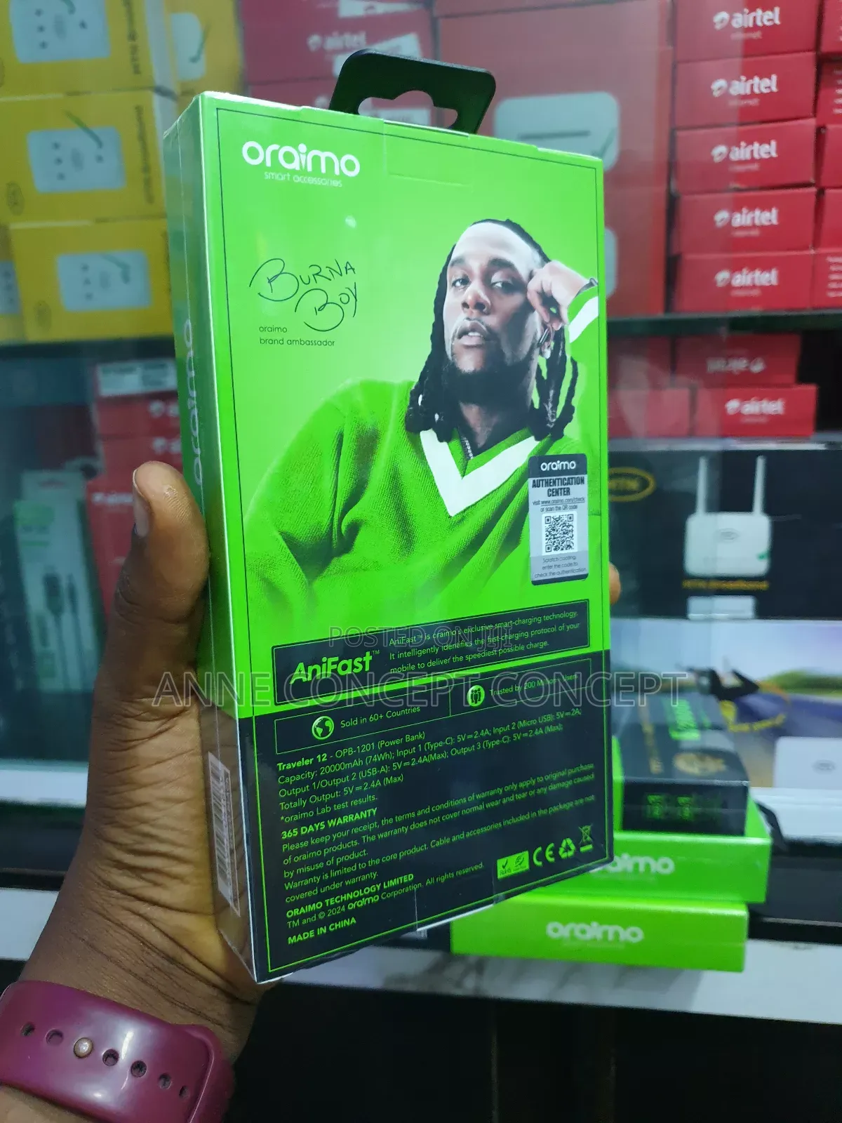 Oraimo Power Bank