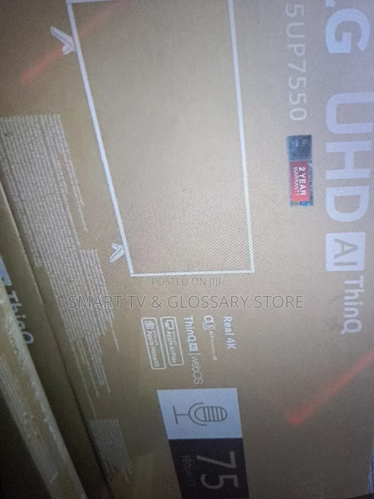 Lg 75 Inches Home Dashboard Tv