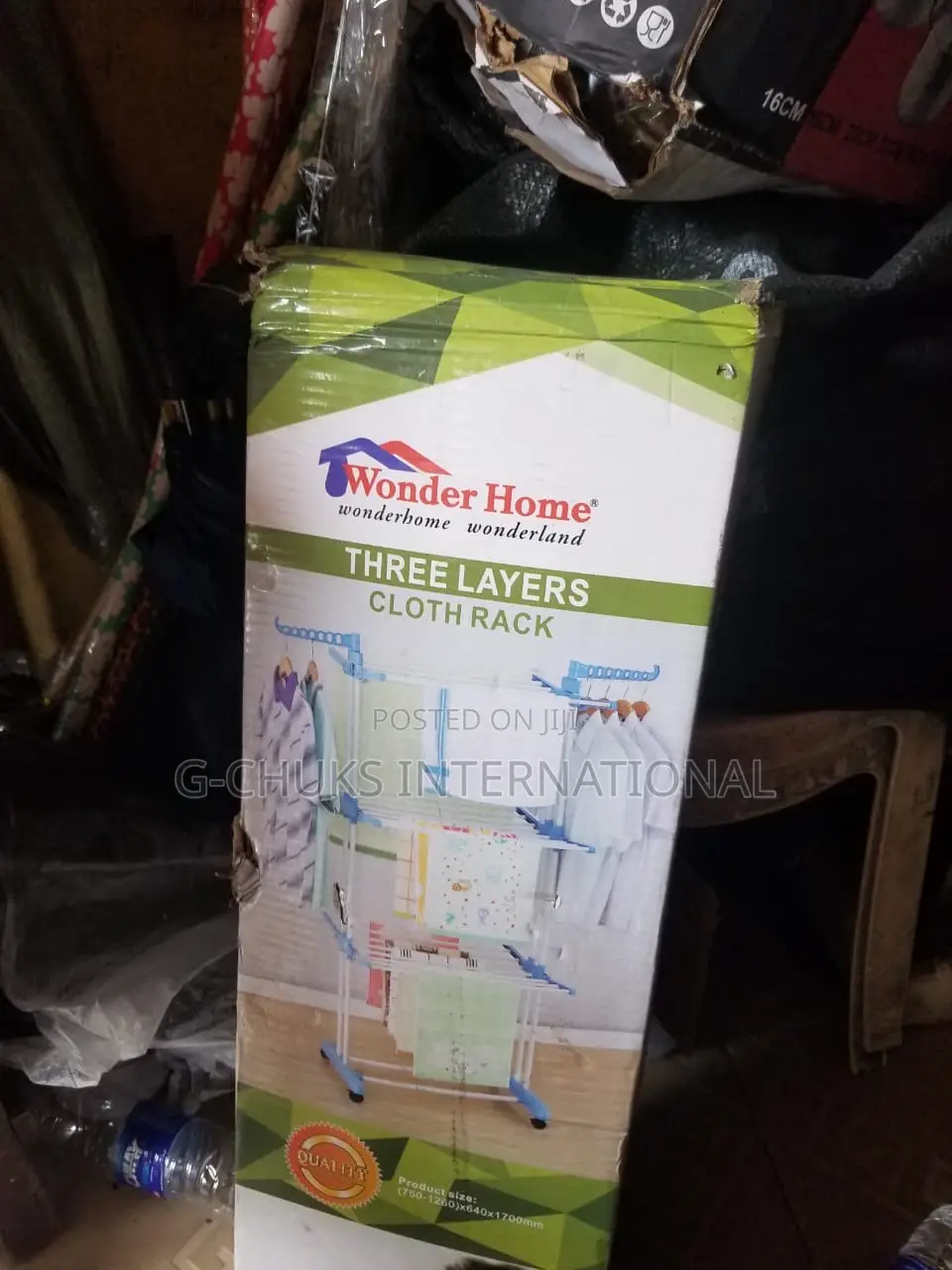 Wonder Home Quality 3layer Indoor and Outdoor Clothes Hanger