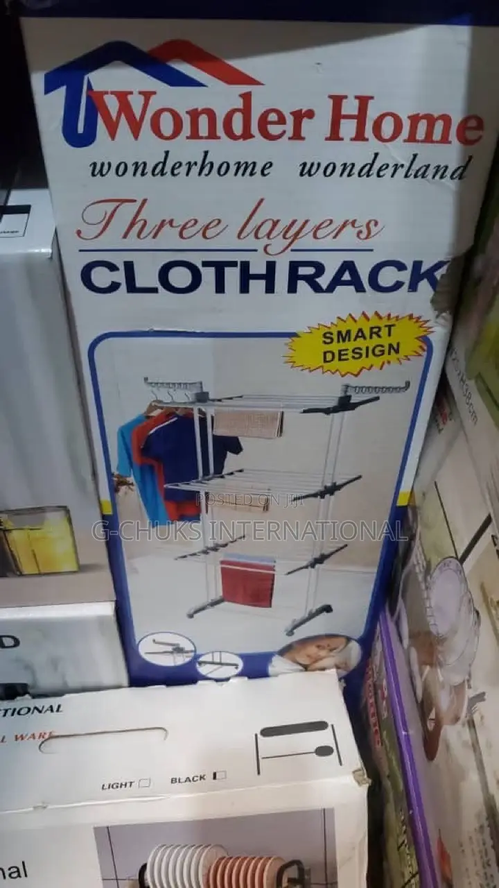 Wonder Home Quality 3layer Indoor and Outdoor Clothes Hanger