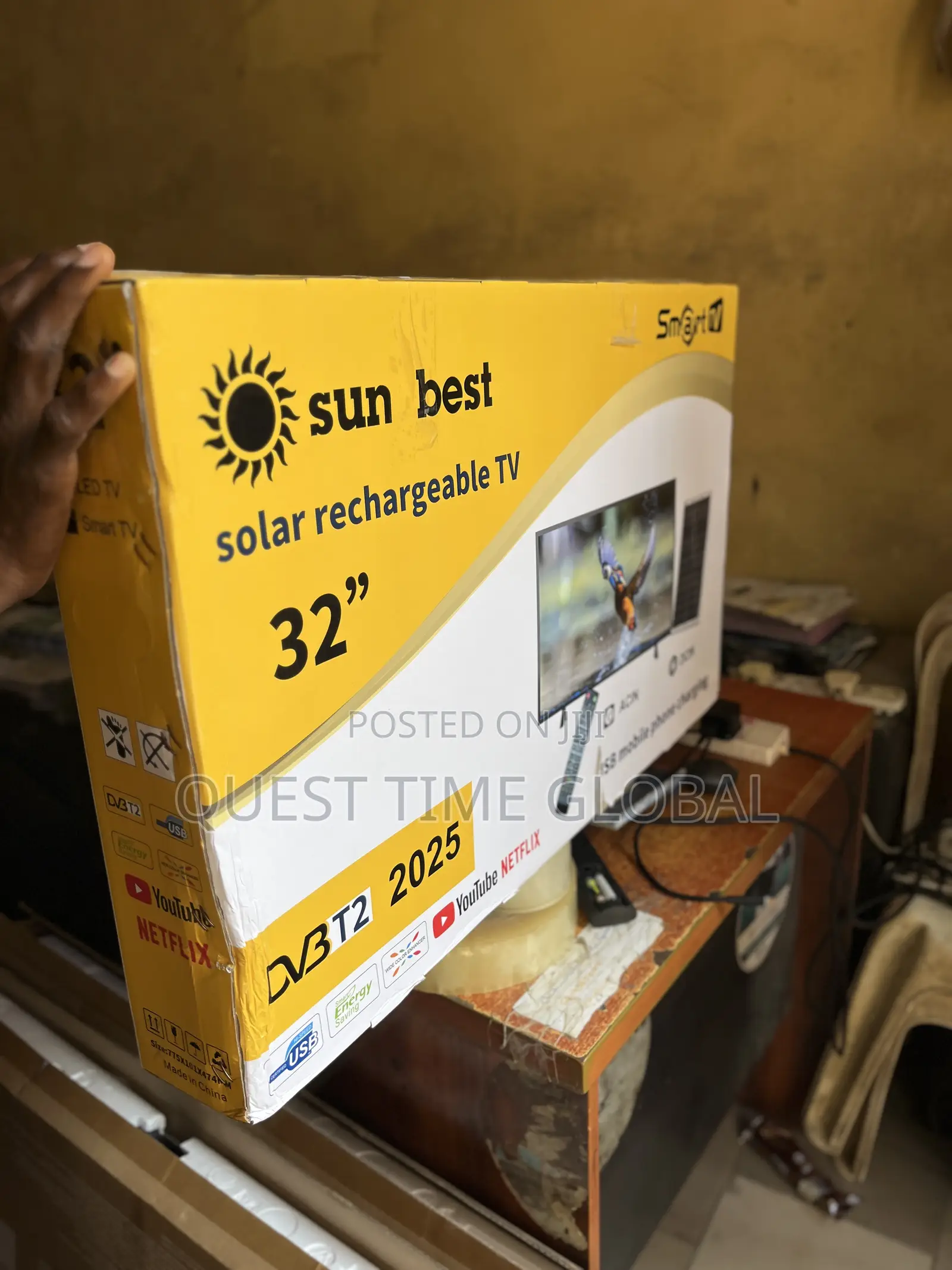 Sun Best Smart Solar Rechargeable Tv