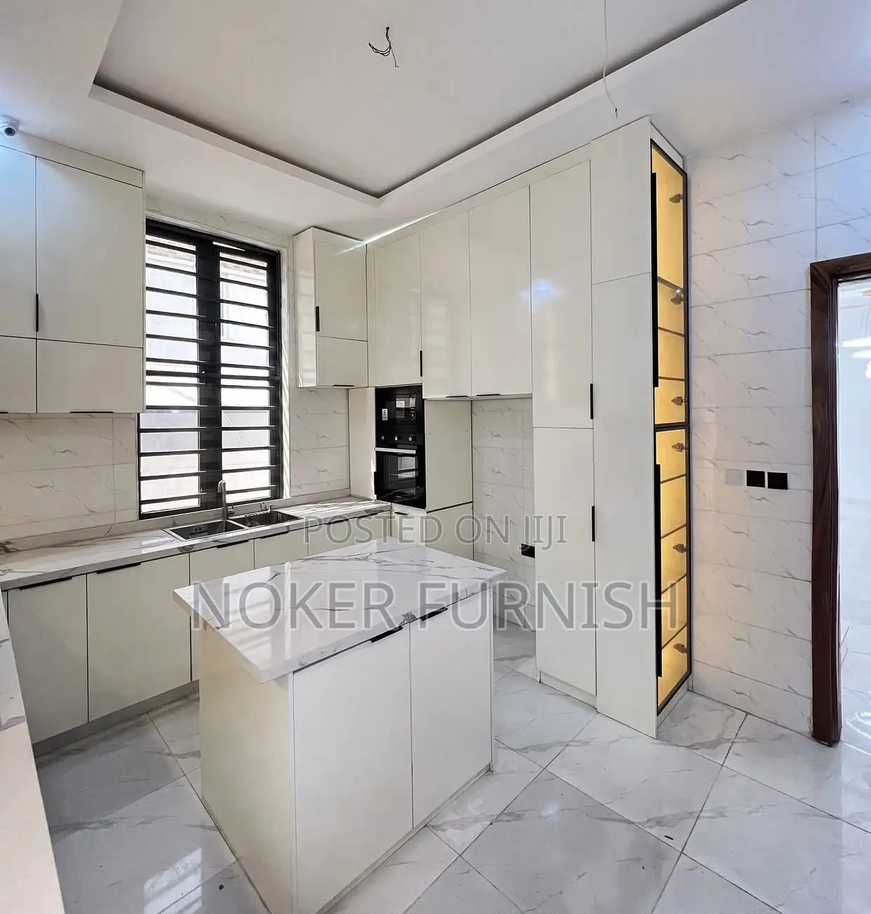 Kitchen Cabinet With Led Light