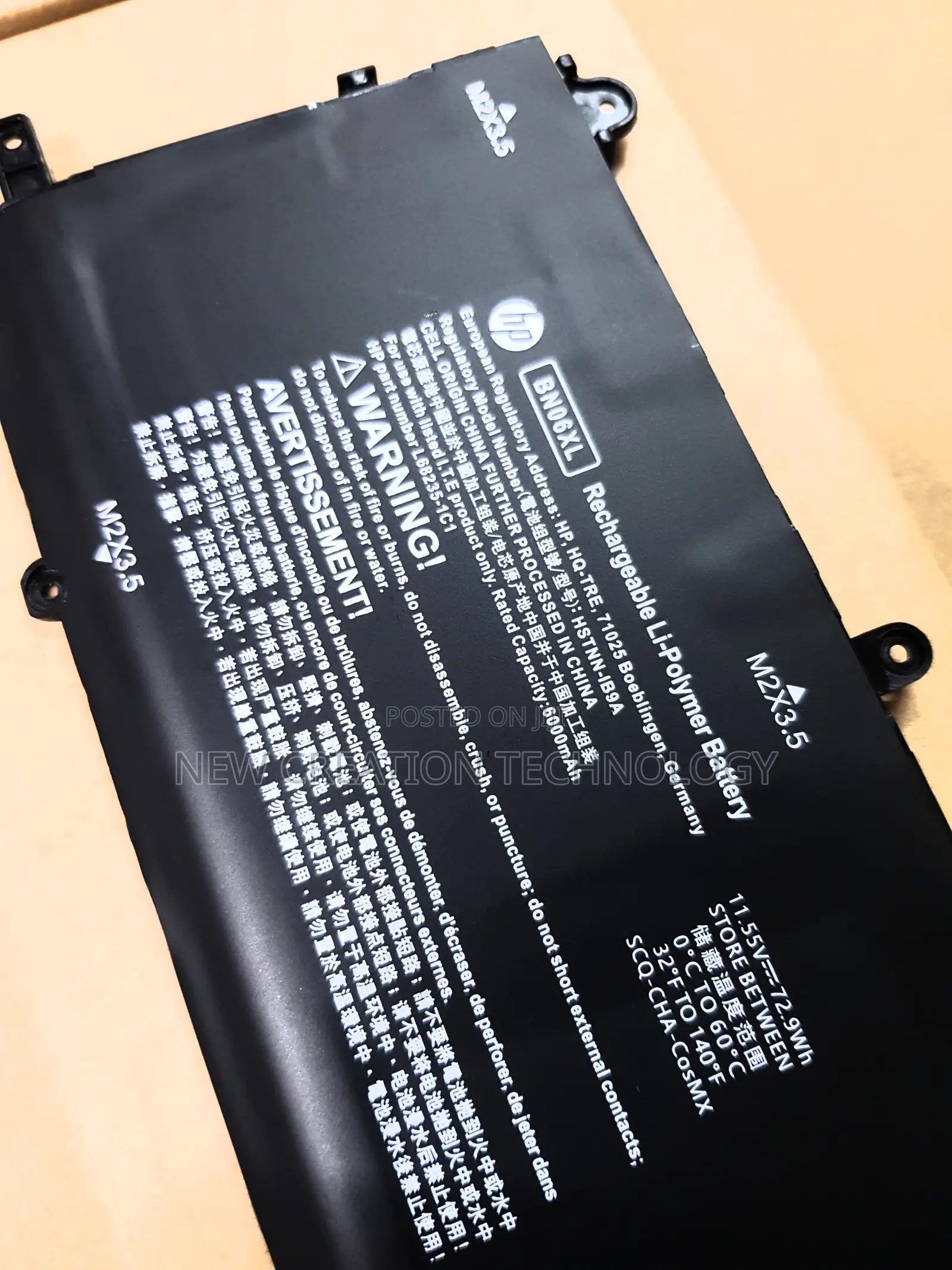Bona Fide Hp Laptop Battery