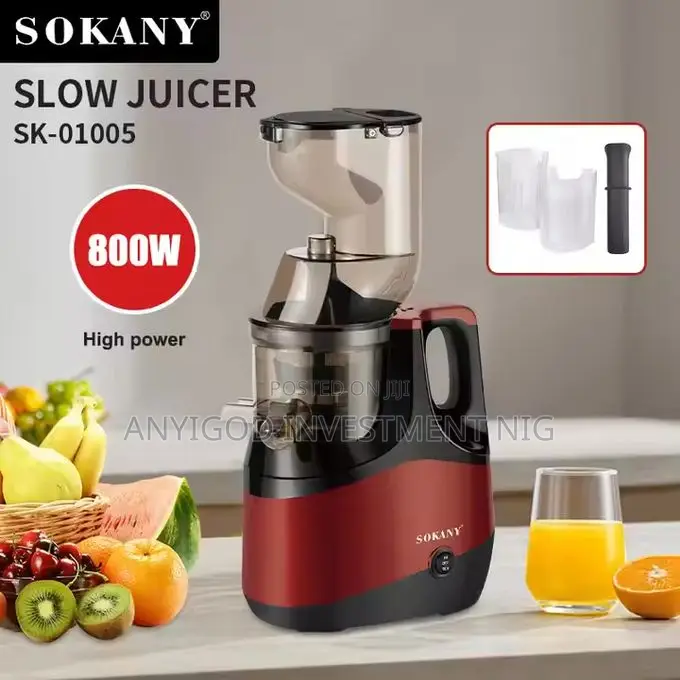 Sokany 800watts Slow Juicer
