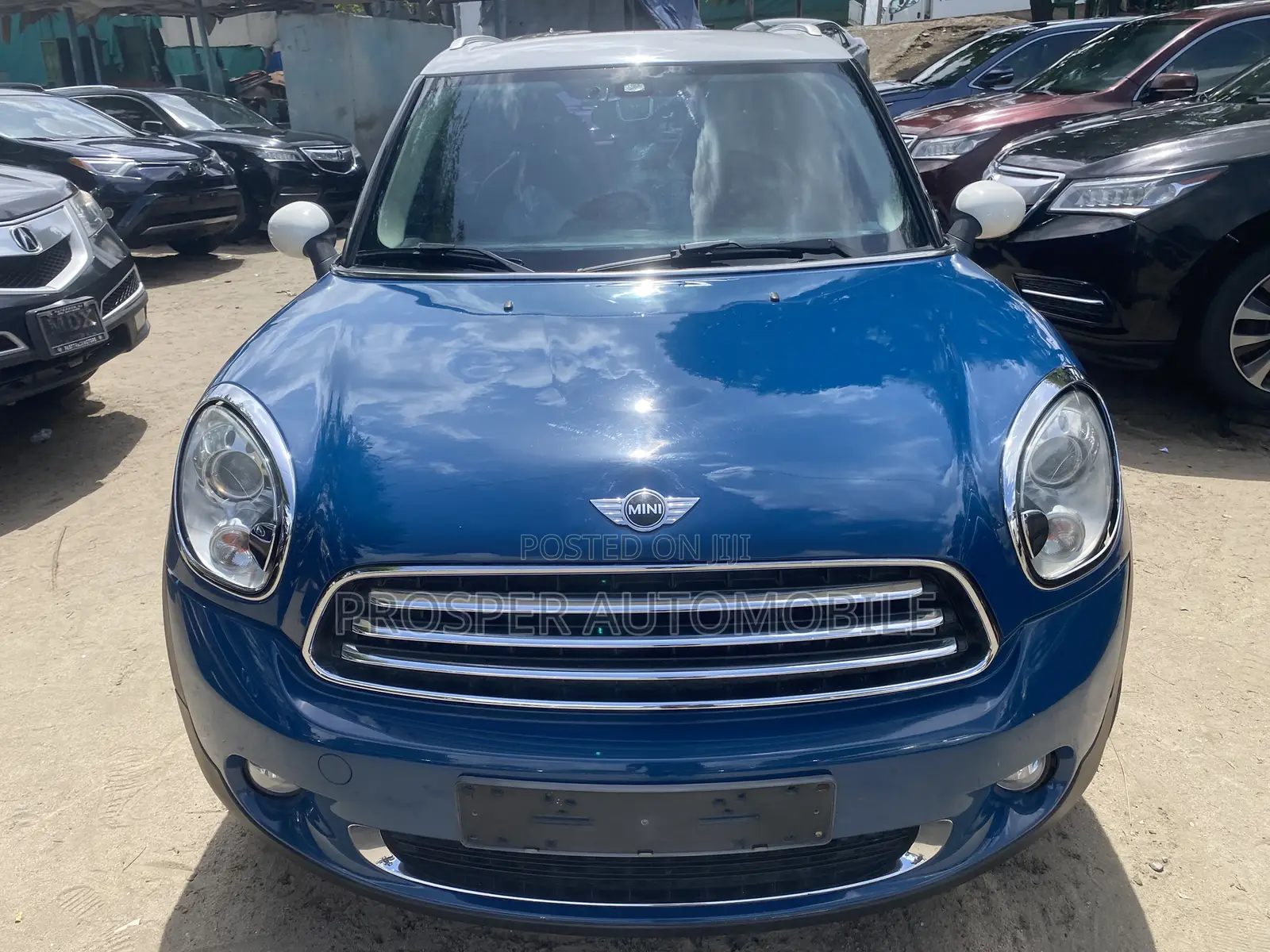 Mini Countryman John CooperWorks 2013 Blue