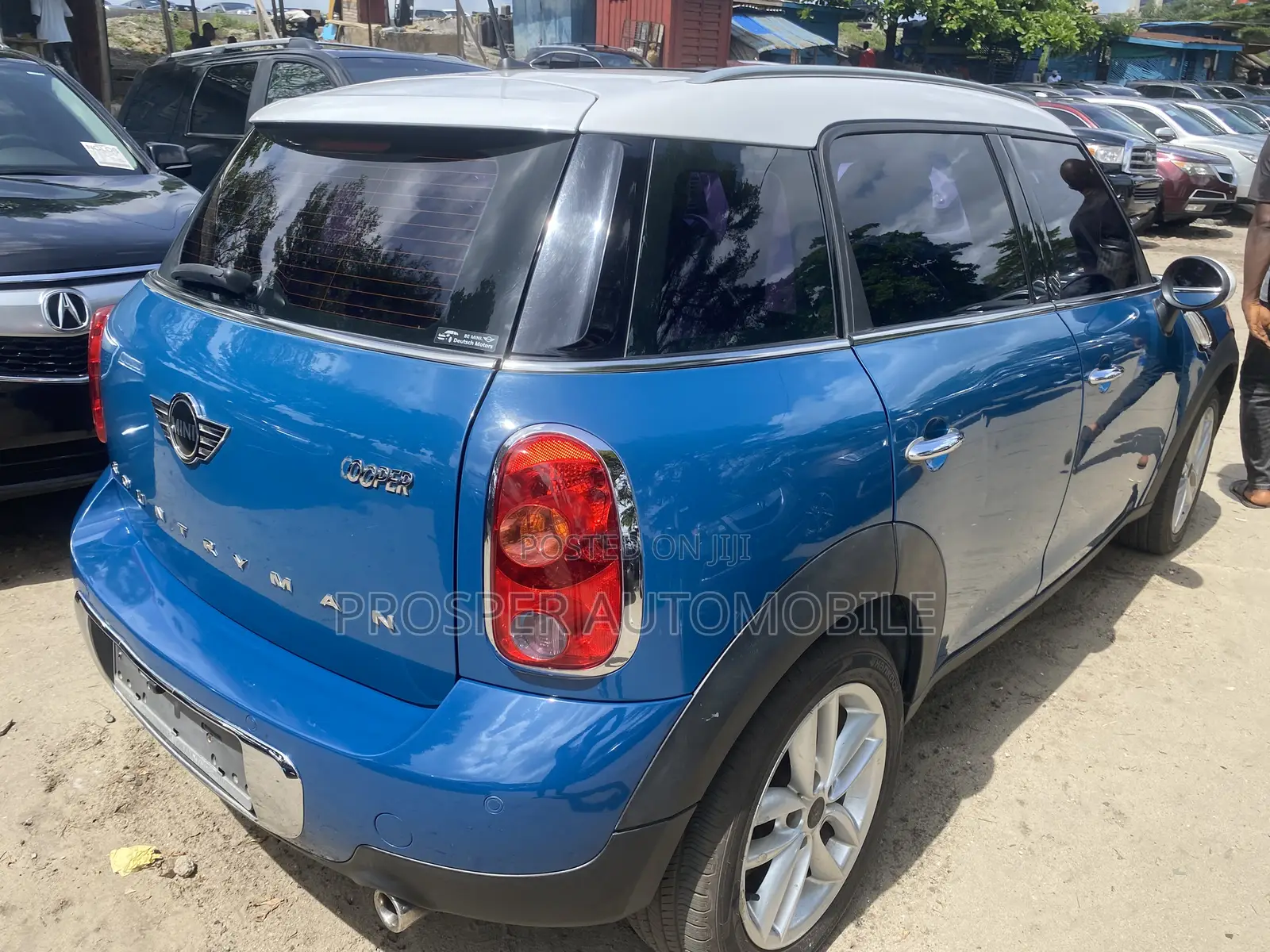 Mini Countryman John CooperWorks 2013 Blue