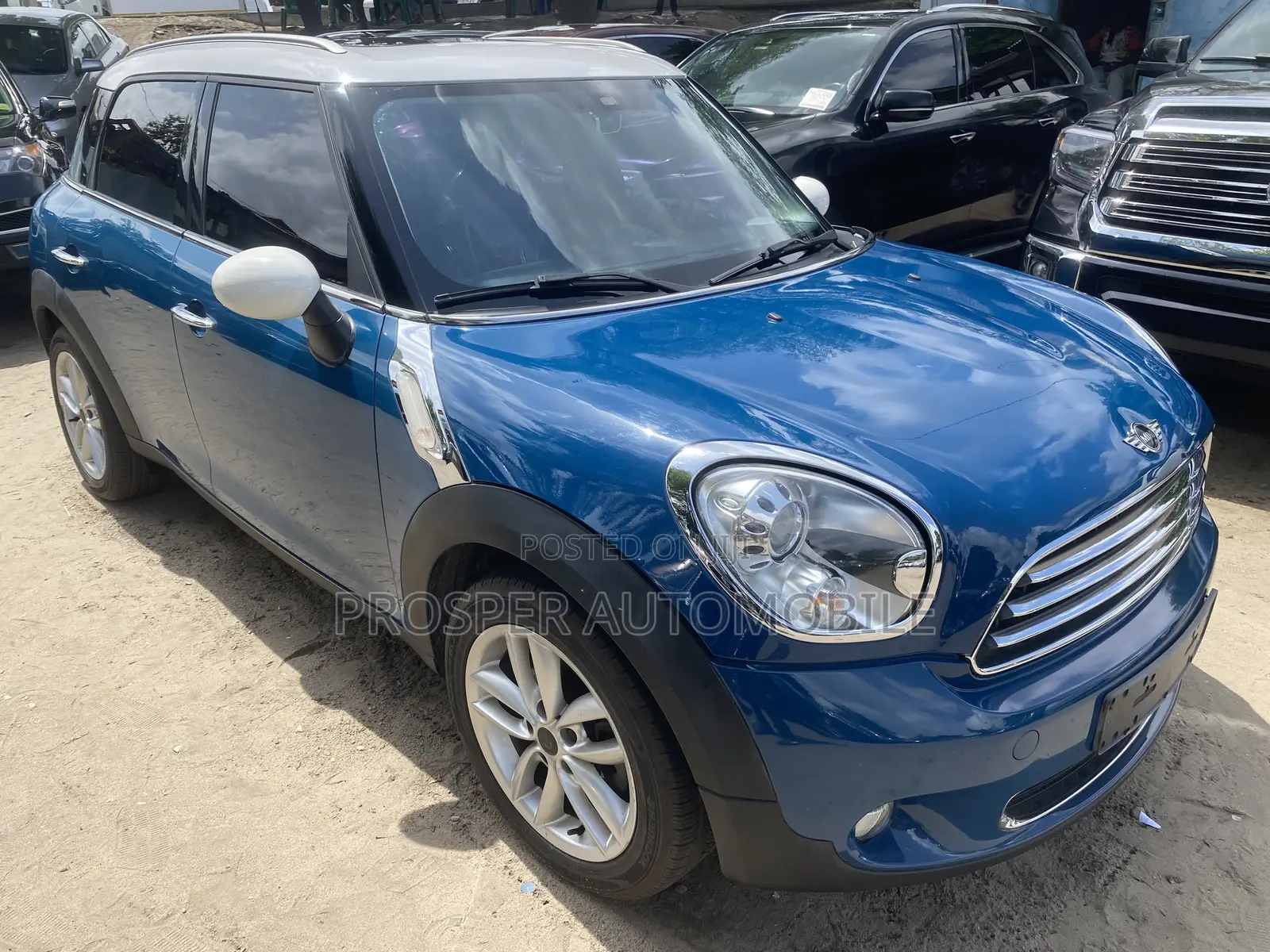 Mini Countryman John CooperWorks 2013 Blue