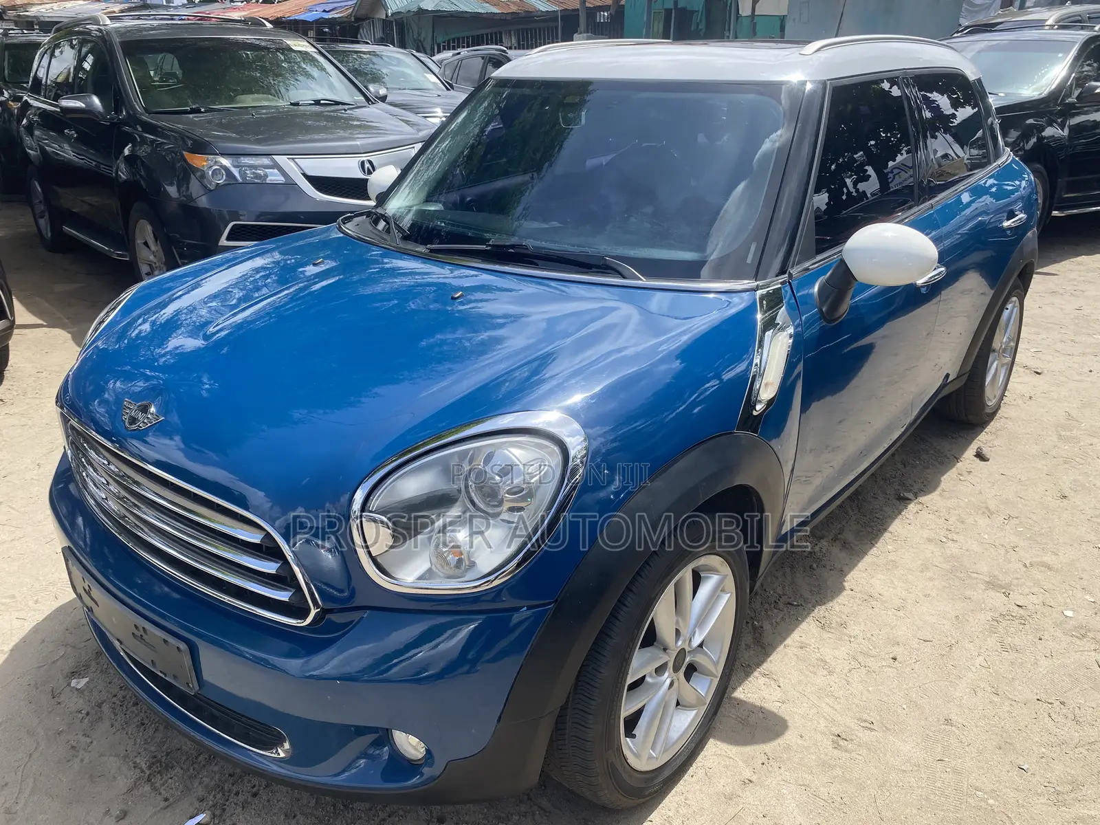 Mini Countryman John CooperWorks 2013 Blue