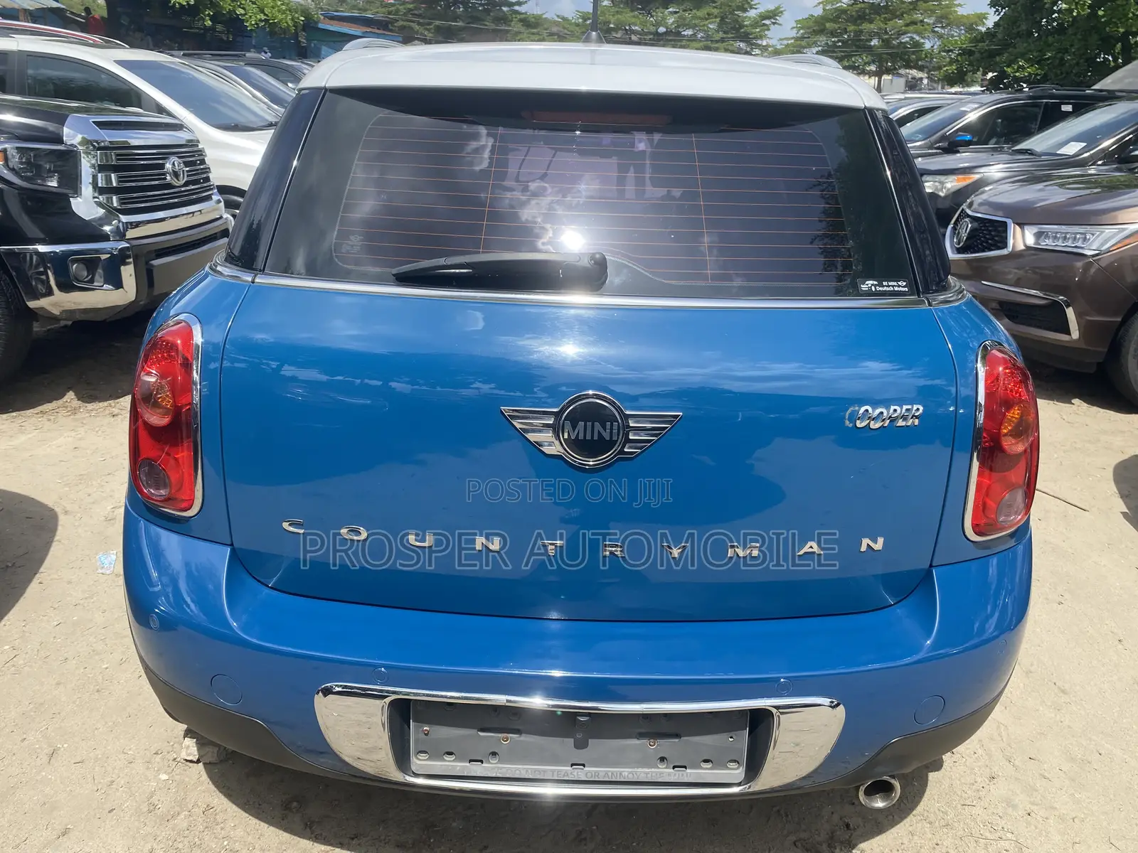 Mini Countryman John CooperWorks 2013 Blue