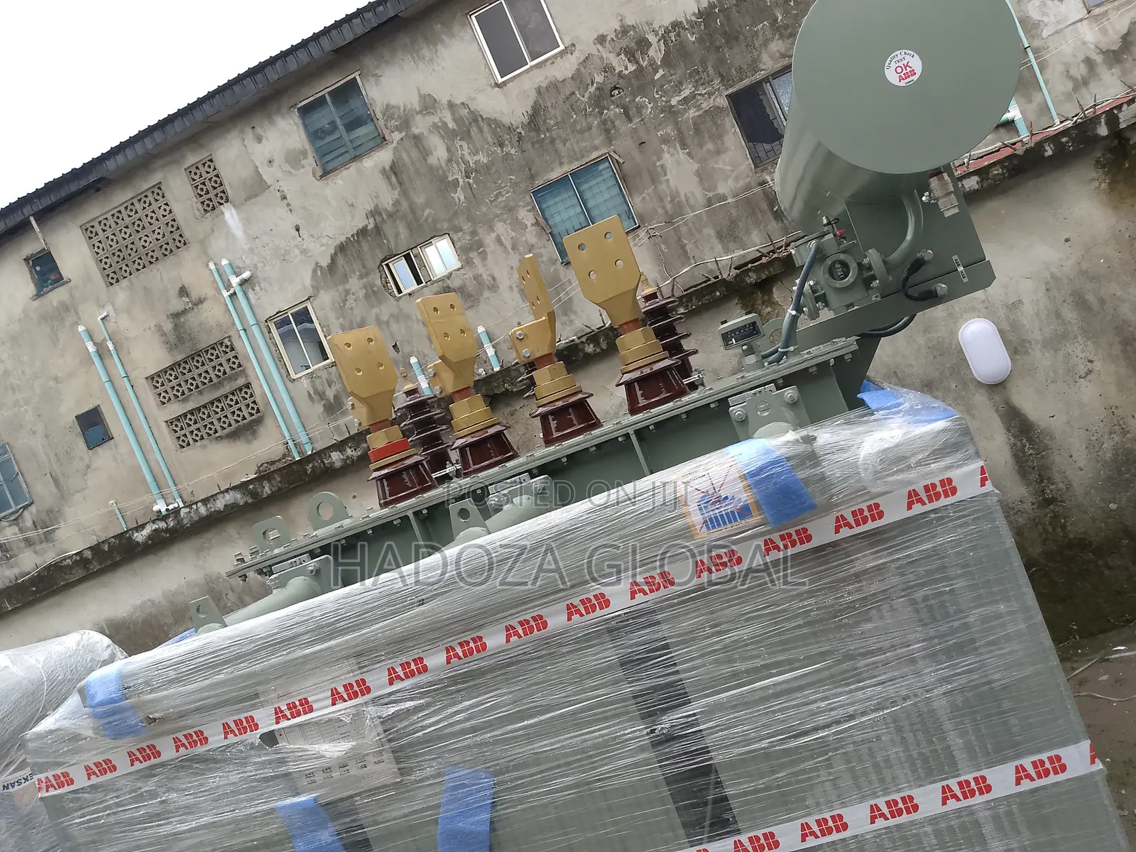 High Voltage Transformer - 300kva, 33/415kv - Meksan