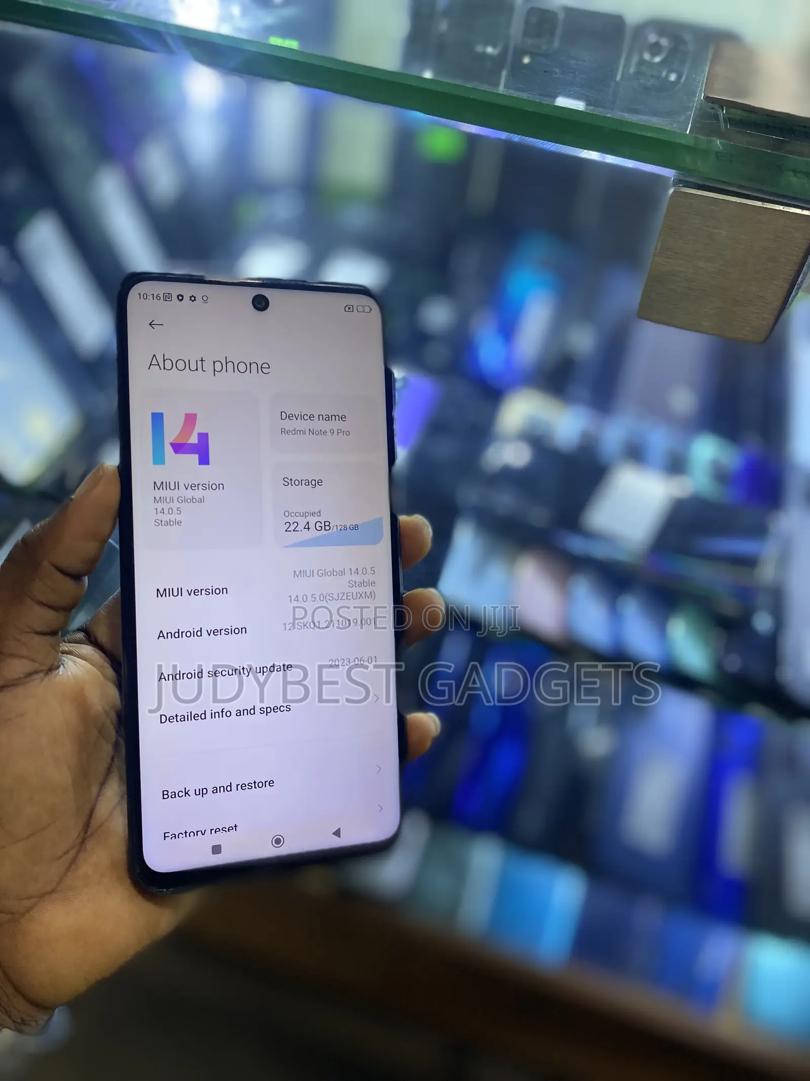 Xiaomi Redmi Note 9 Pro 128 GB Blue
