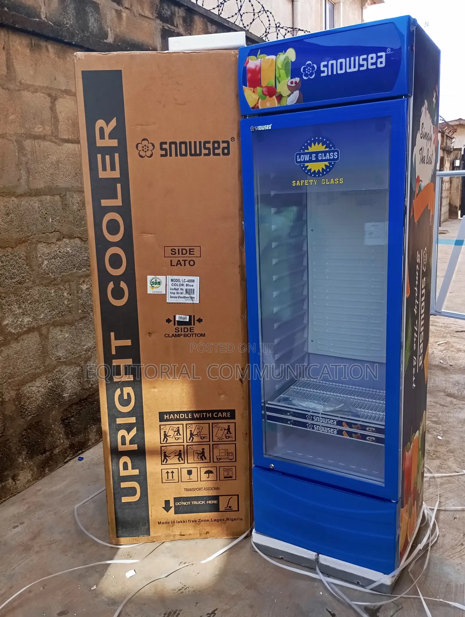 Restaurant-Grade Upright Cooler – Snowsea Lc-400w