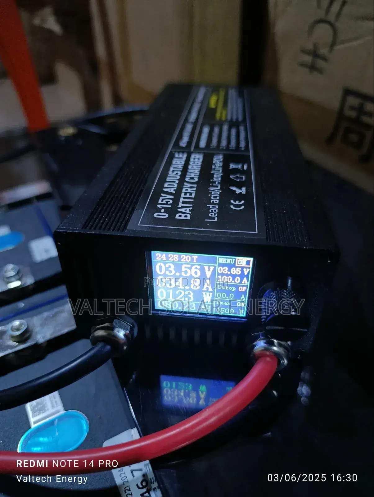 0v - 15v 60a/80a/100a Adjustable Battery Charger