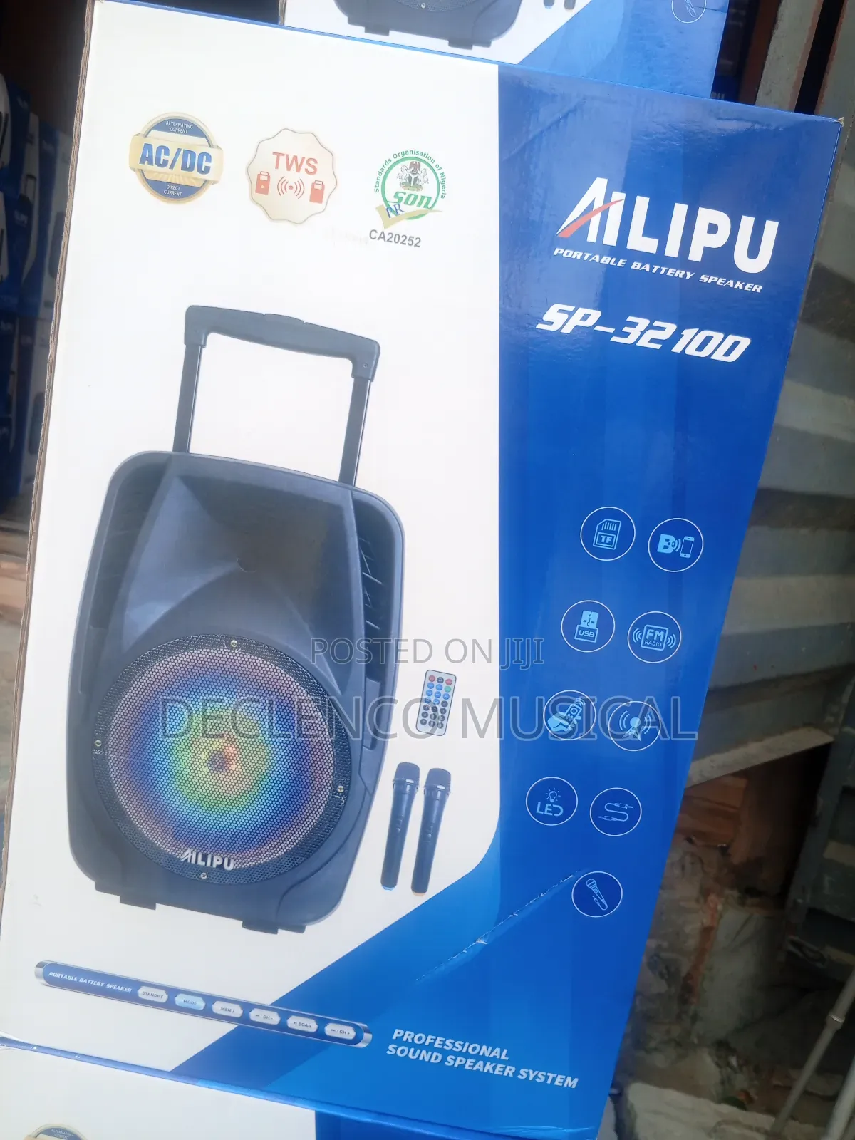 Alipu 12" Inches Public Address Systems