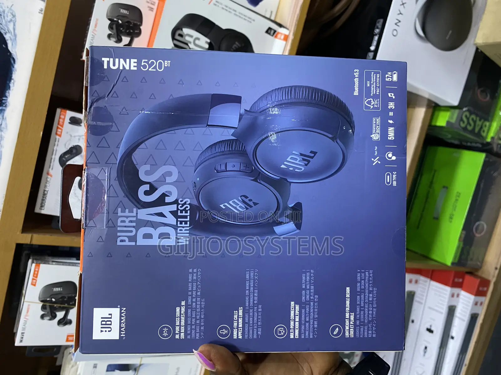 JBL Tune 520bt Headphones
