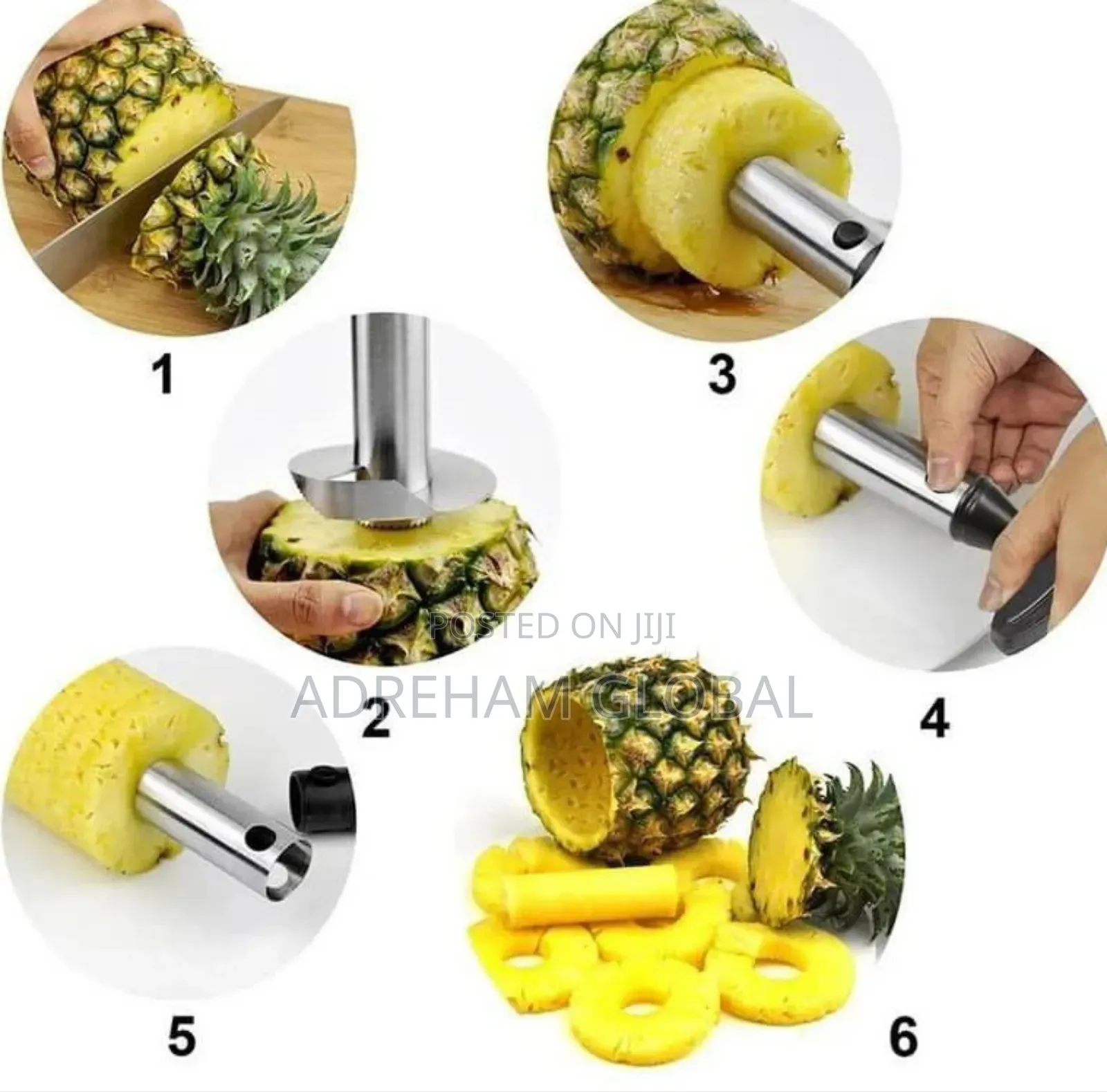 Pineapple Peeler,Slicer Cutter,Stainless Steel Fruit Tools