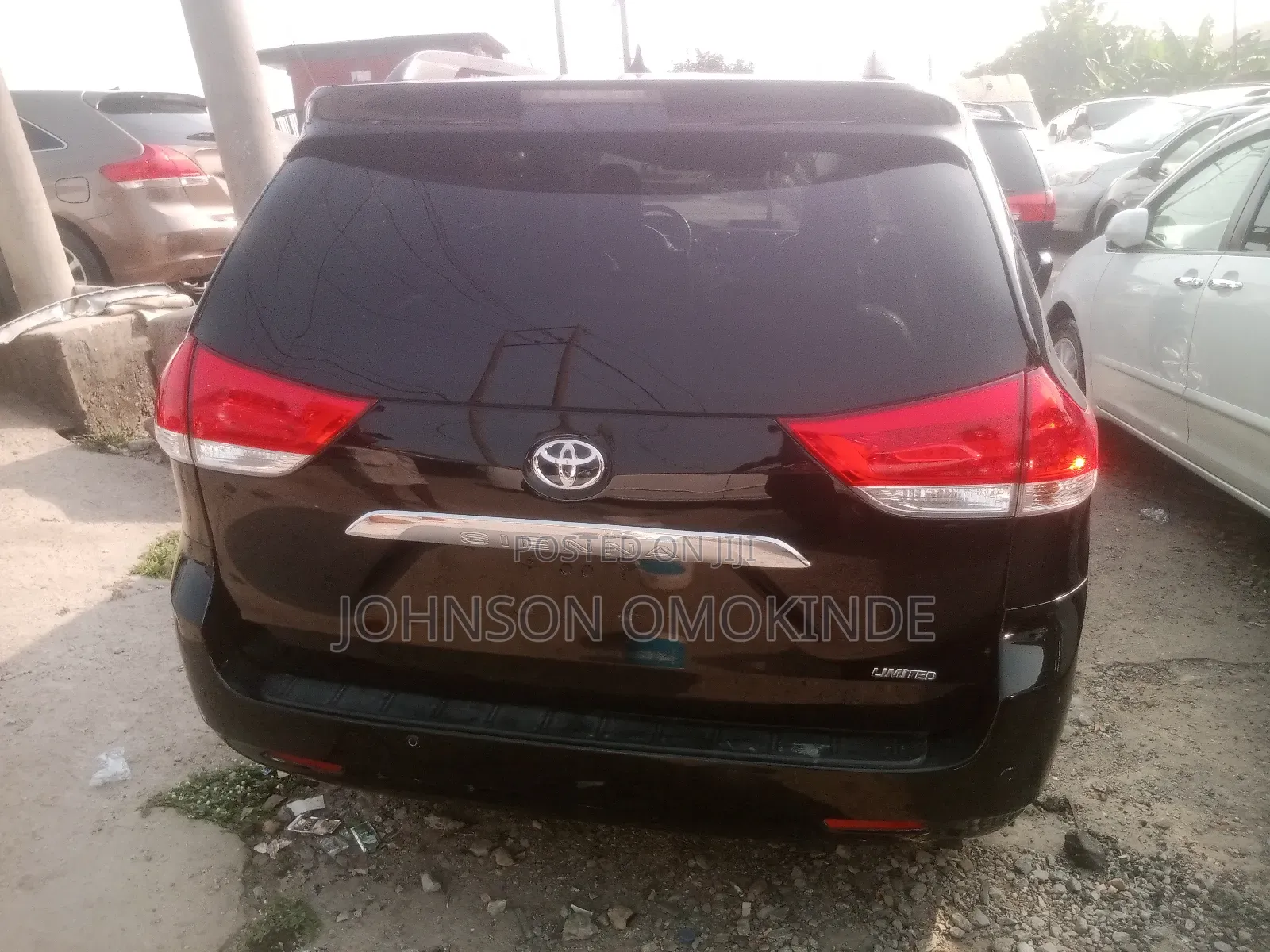 Toyota Sienna Limited 7 Passenger 2011 Black