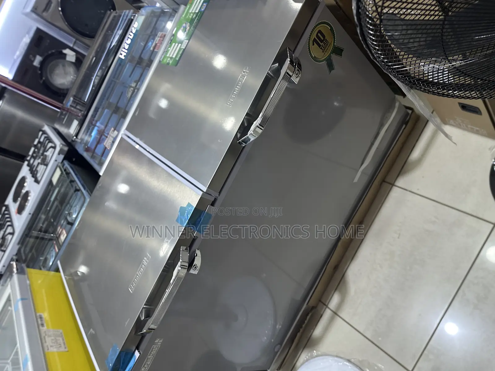 400 Liters Scanfrost Double Door Freezer