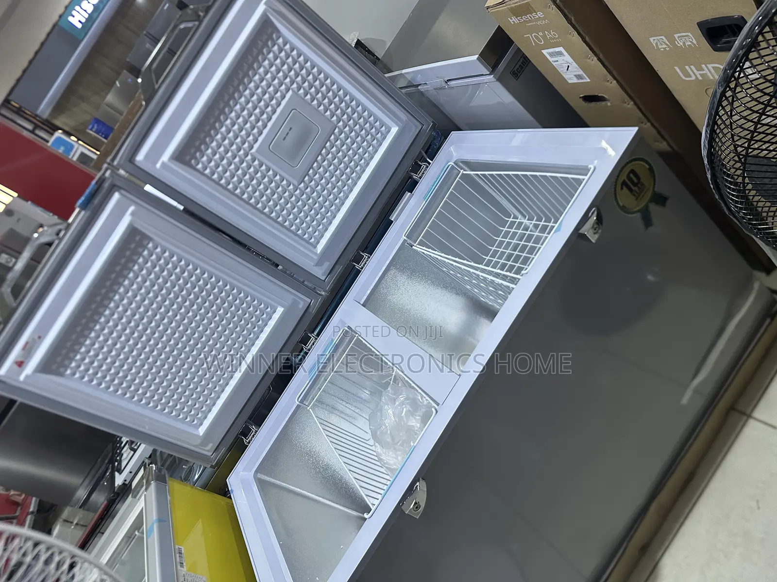 400 Liters Scanfrost Double Door Freezer