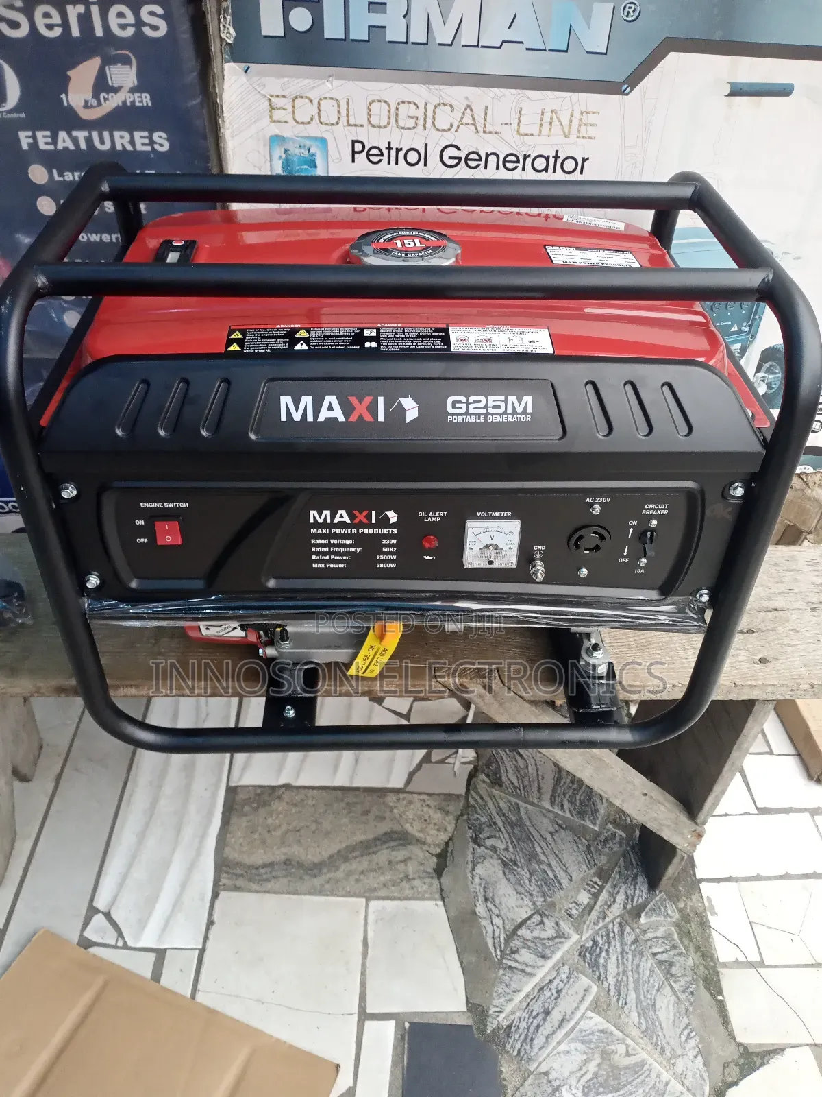 Maxi Generator 2.8kva Maximum Output