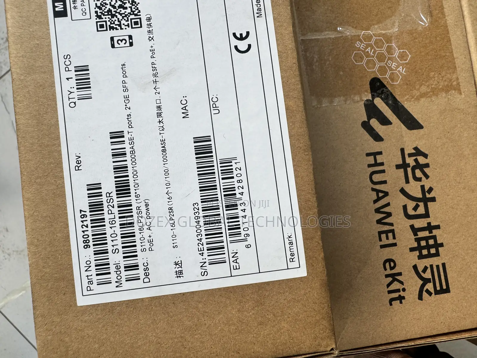 Huawei 16 Ports Gigabits and Poe Switch
