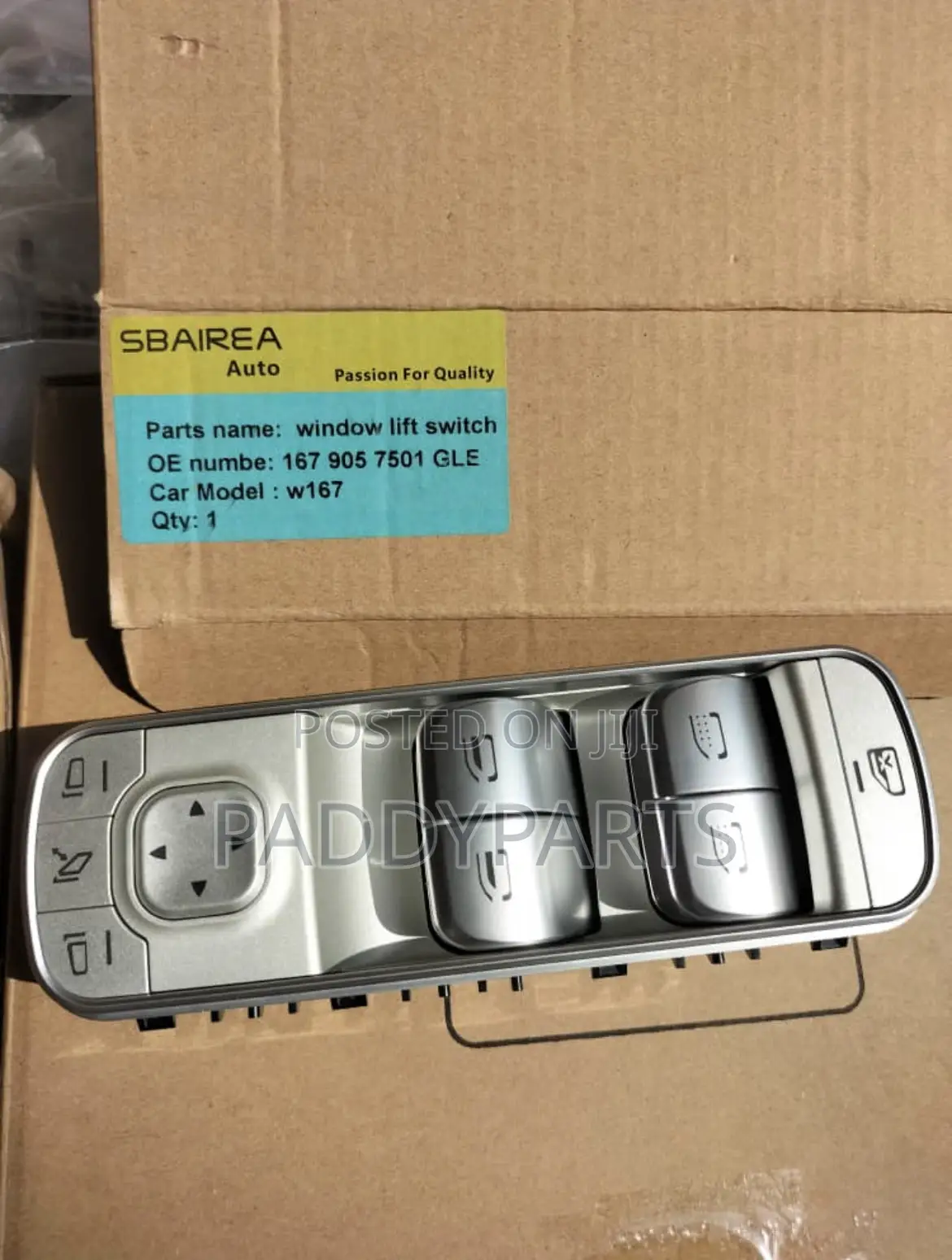 Mercedes Benz Gle W167 Power Window Switch