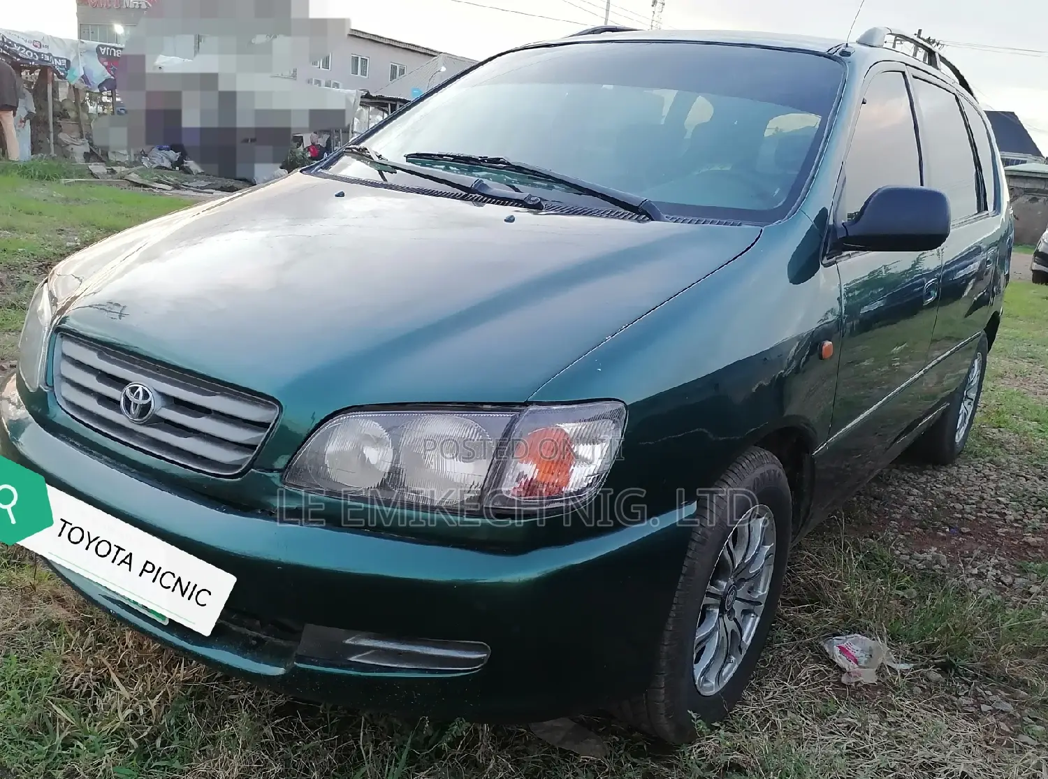Toyota Picnic 2.0 FWD 2002 Green