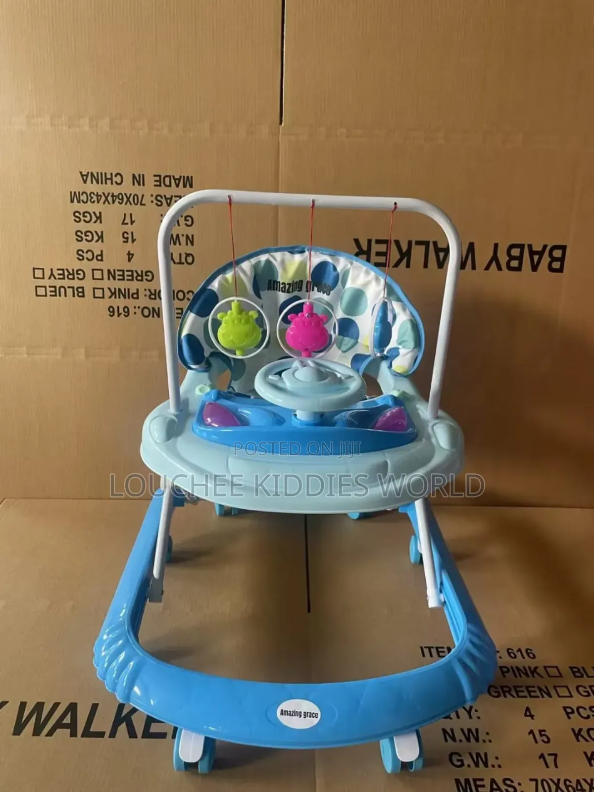Baby Walker With Hanging Toy