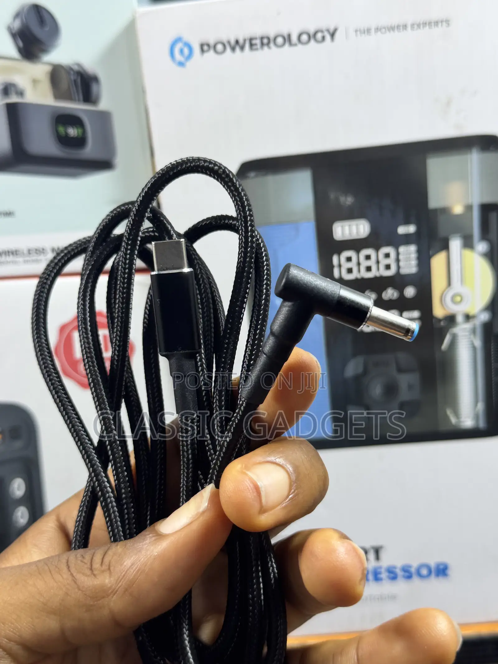 Laptop Type C to Blue Mouth Pin 100w 20v Cable