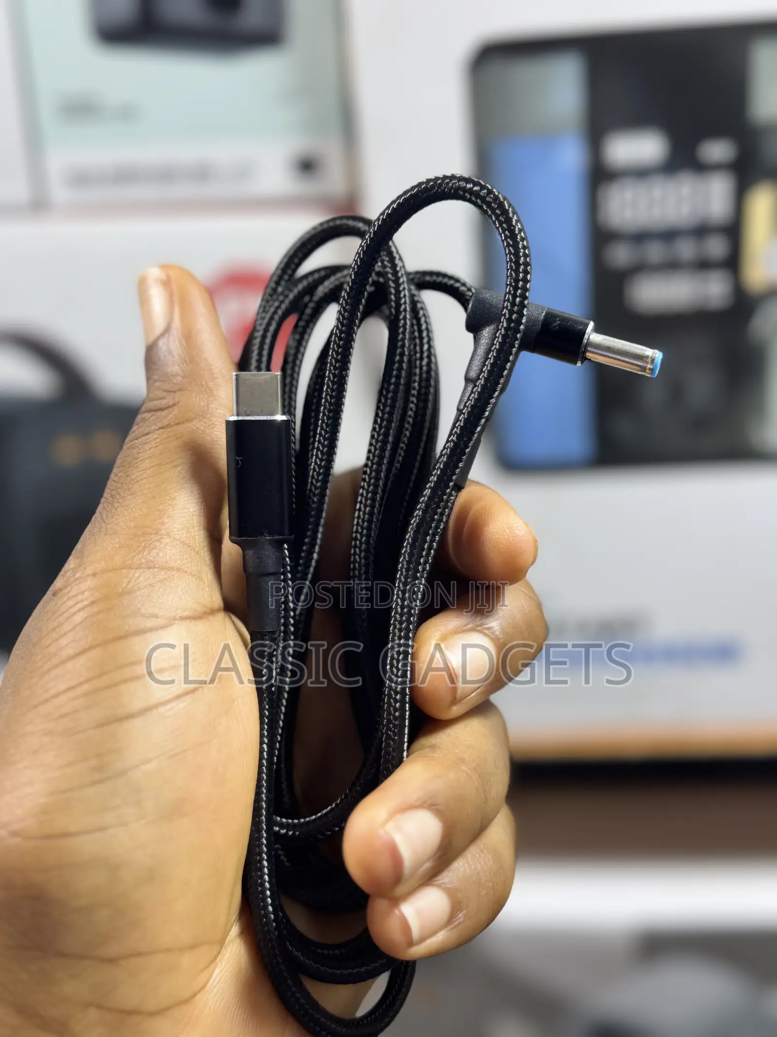 Laptop Type C to Blue Mouth Pin 100w 20v Cable