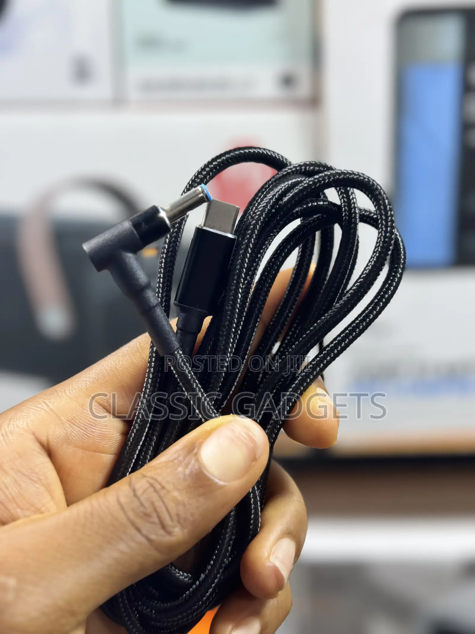 Laptop Type C to Blue Mouth Pin 100w 20v Cable