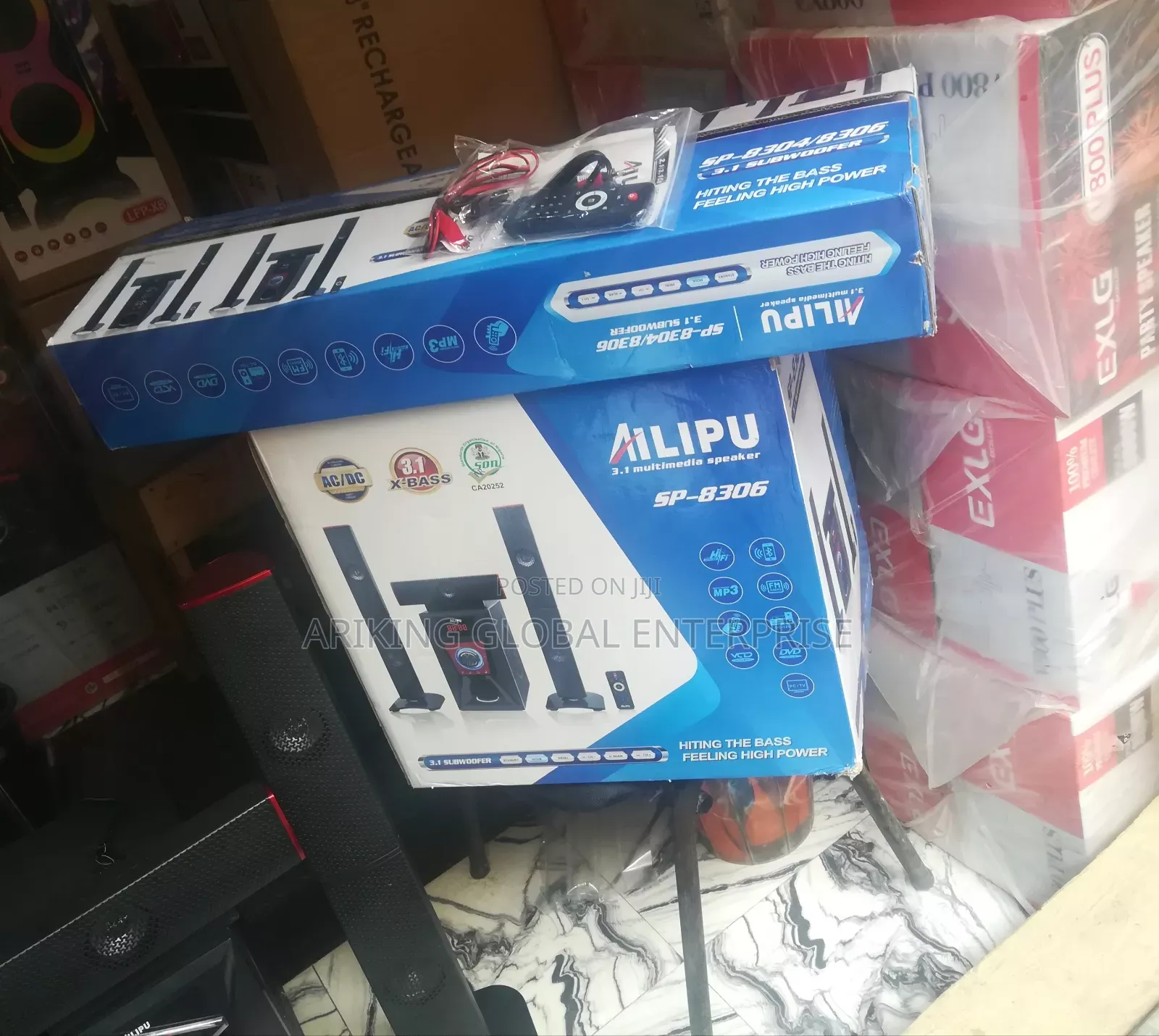 Ailipu Bluetooth Long Speaker 3.1(Sp 8306)