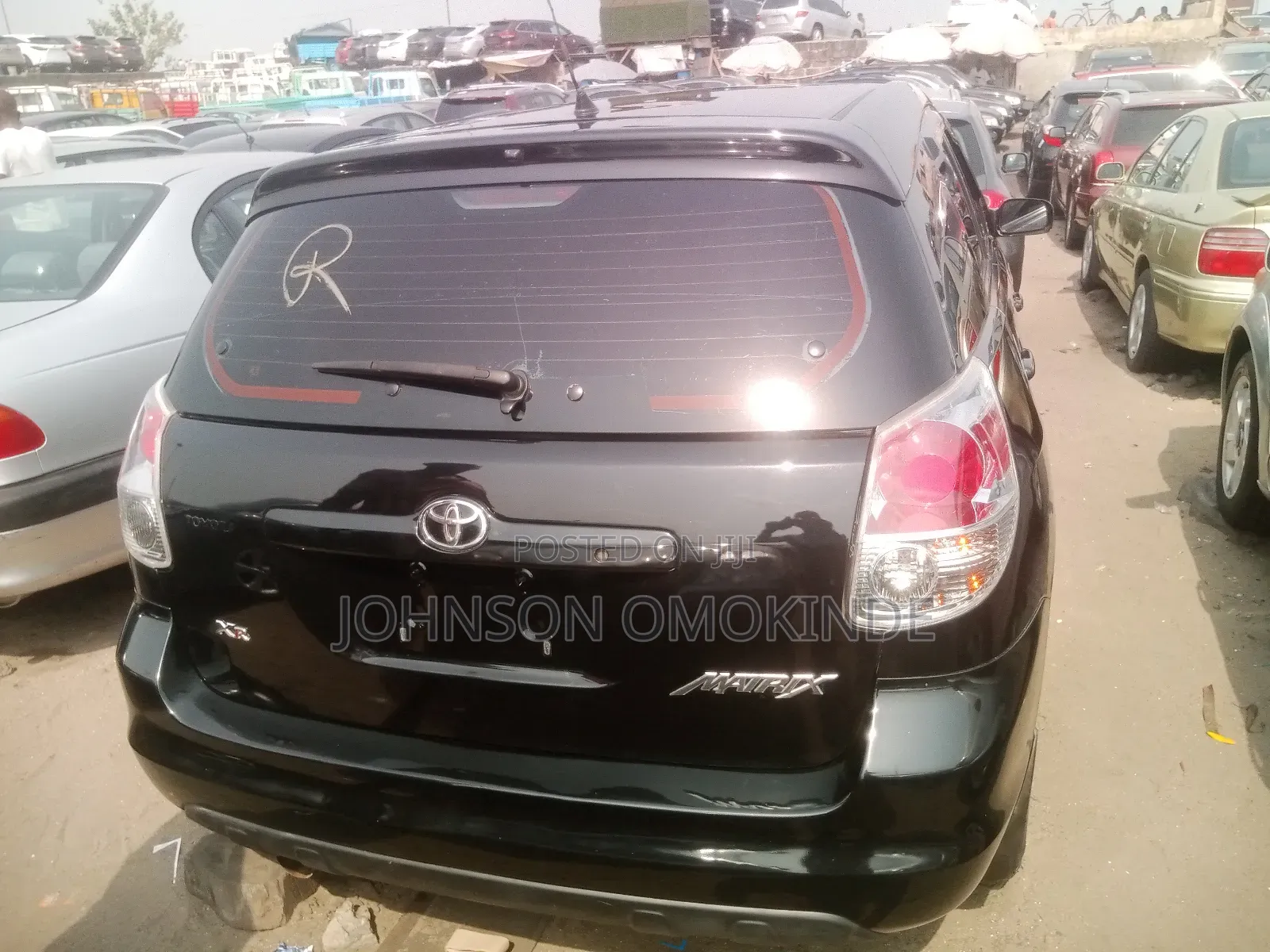 Toyota Matrix Hatchback AWD (1.8L 4cyl 4A) 2006 Black