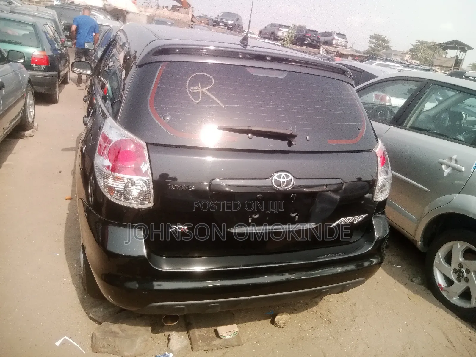 Toyota Matrix Hatchback AWD (1.8L 4cyl 4A) 2006 Black