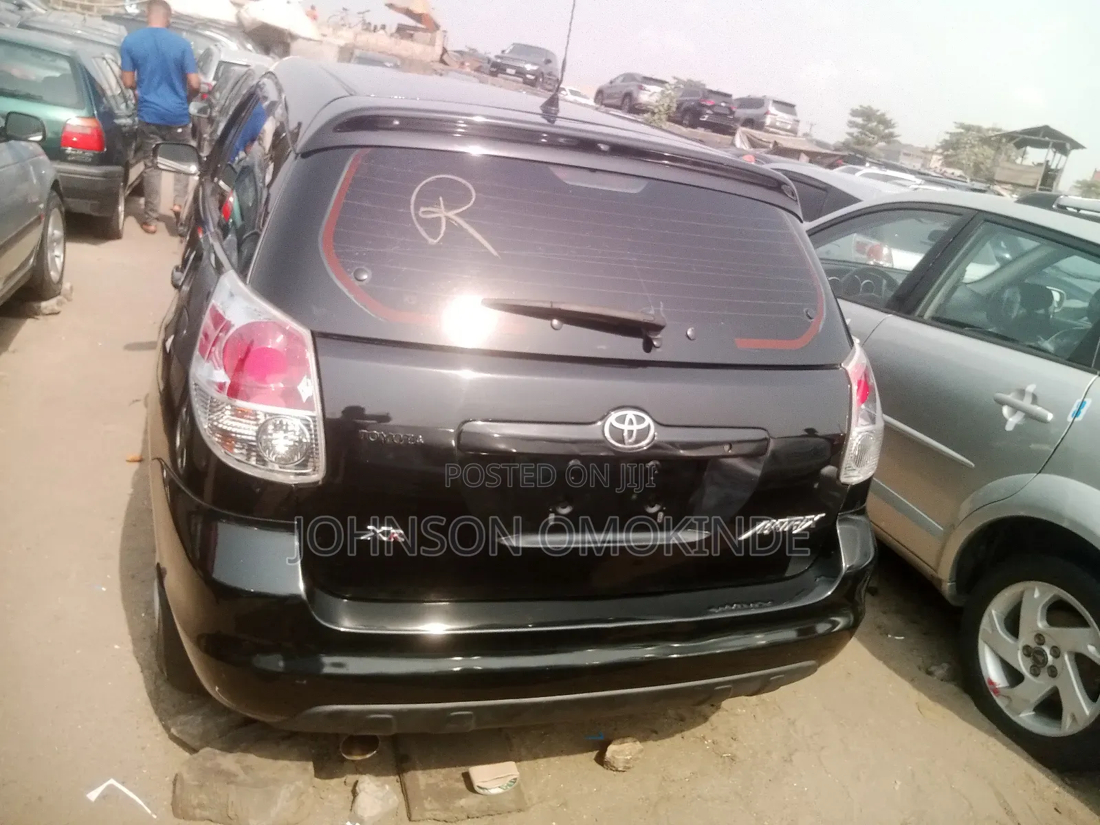 Toyota Matrix Hatchback AWD (1.8L 4cyl 4A) 2006 Black