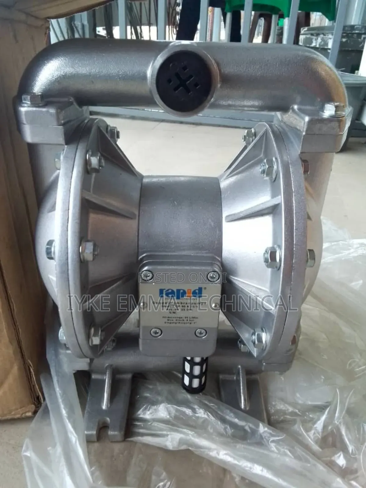 1 Inch Stainless Steel Air-Operated Double Diaphragm Pump