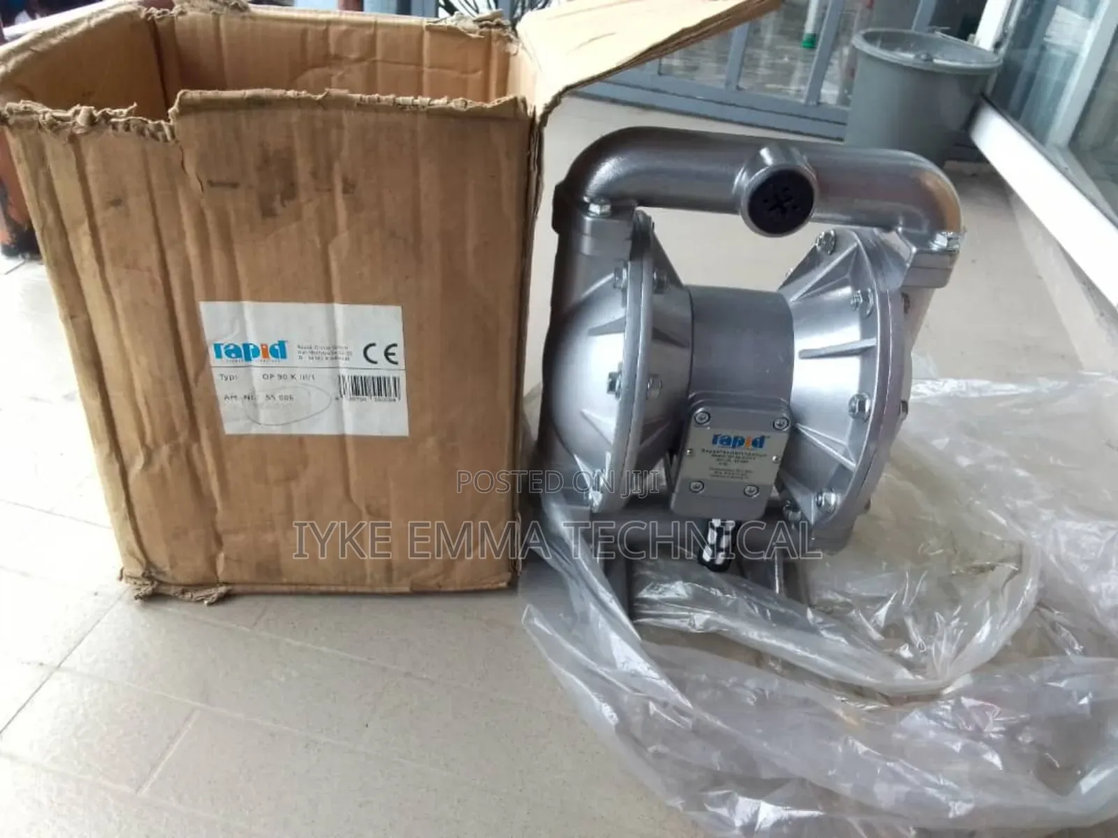 1 Inch Stainless Steel Air-Operated Double Diaphragm Pump