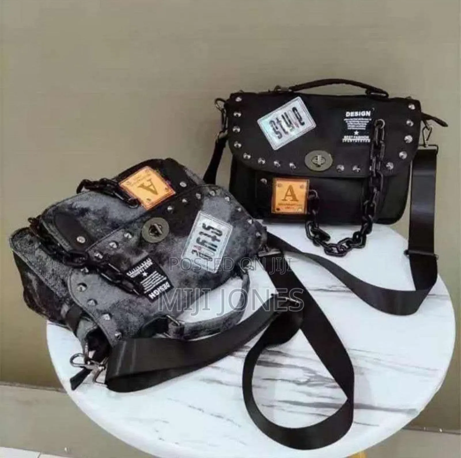 "Crossbody Denim Bag"
